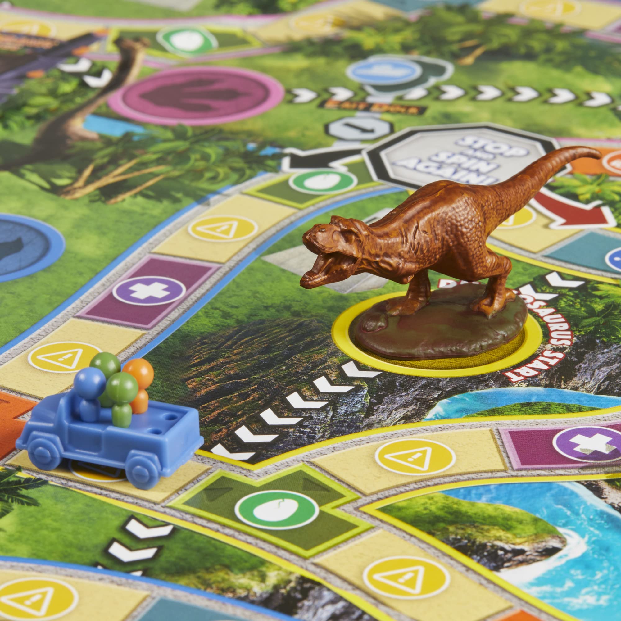 Foto 7 pulgar | Juego De Mesa Hasbro Gaming El Juego De La Vida Jurassic Park - Venta Internacional.