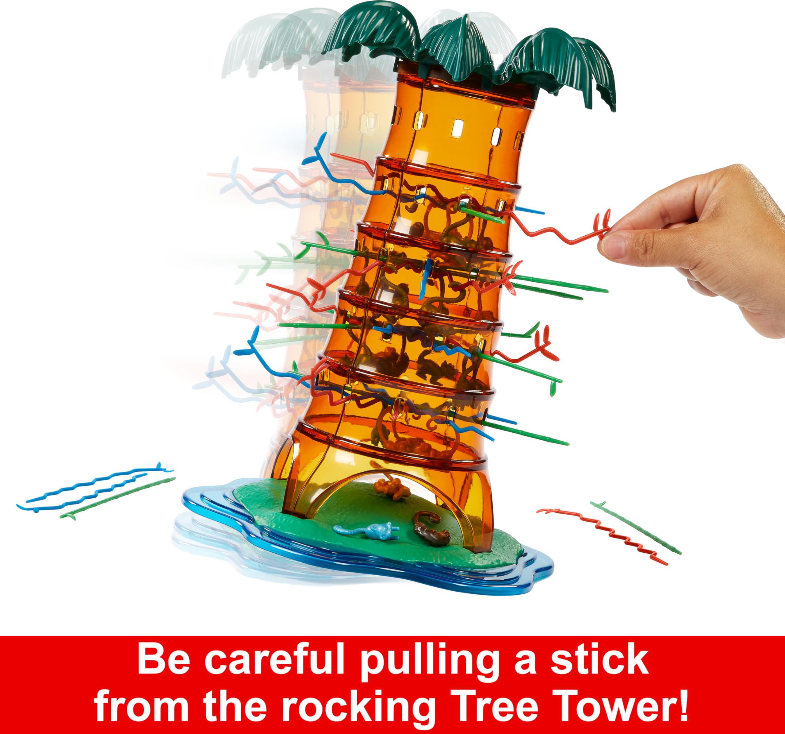 Foto 5 pulgar | Juego Para Fiestas Mattel Games Kerplunk Rockin' Tree Family Nights - Venta Internacional.