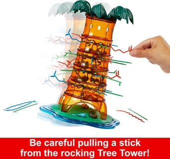 Foto 4 | Juego Para Fiestas Mattel Games Kerplunk Rockin' Tree Family Nights - Venta Internacional.