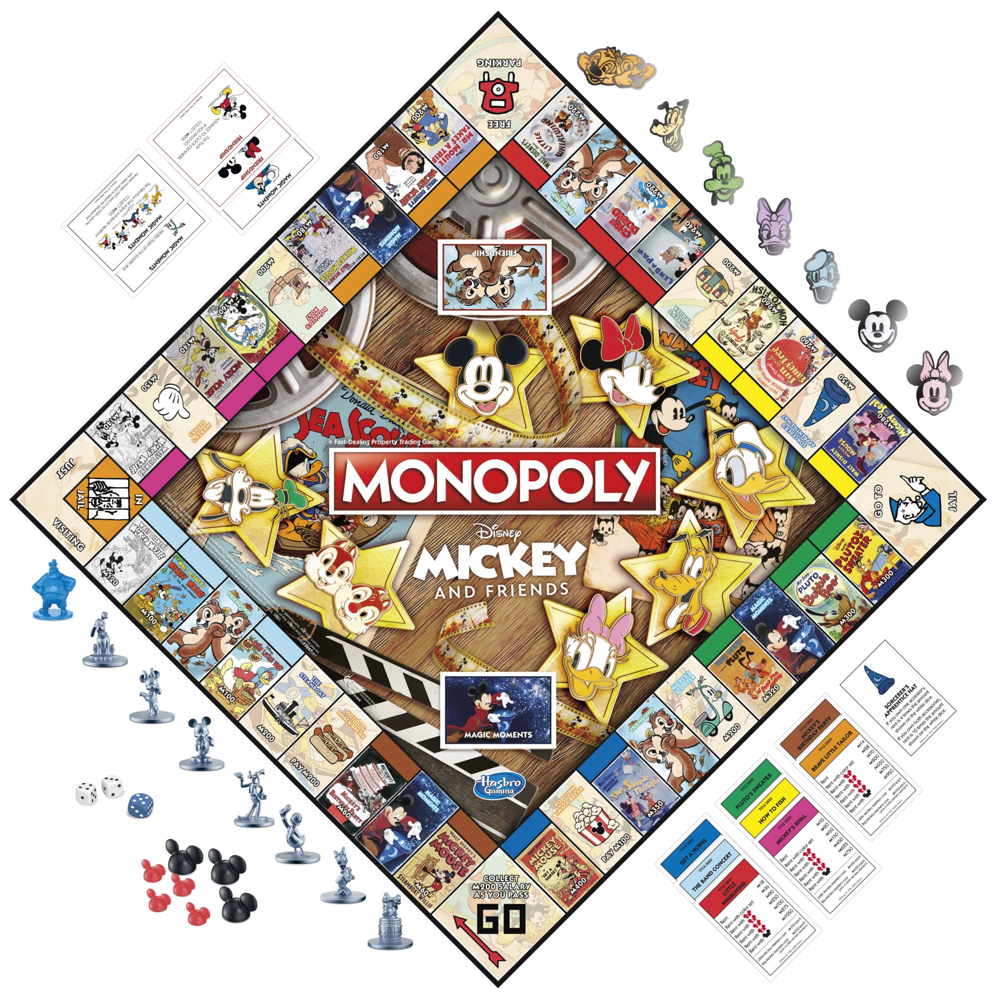 Foto 3 pulgar | Juego De Mesa Monopoly Disney Mickey And Friends Edition - Venta Internacional.