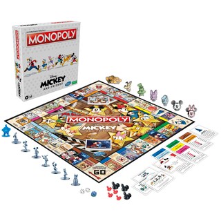 Foto 4 | Juego De Mesa Monopoly Disney Mickey And Friends Edition - Venta Internacional.