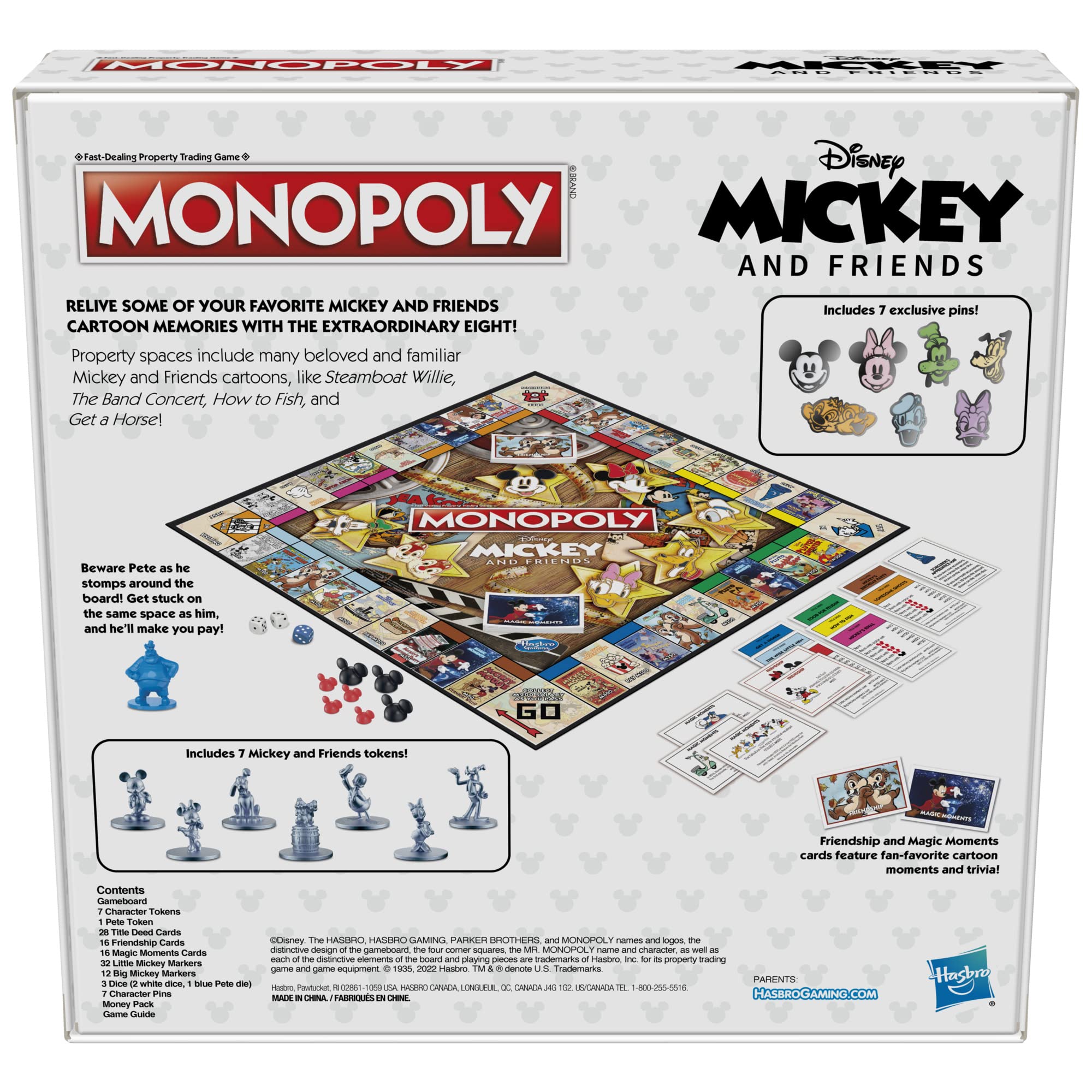 Foto 6 pulgar | Juego De Mesa Monopoly Disney Mickey And Friends Edition - Venta Internacional.