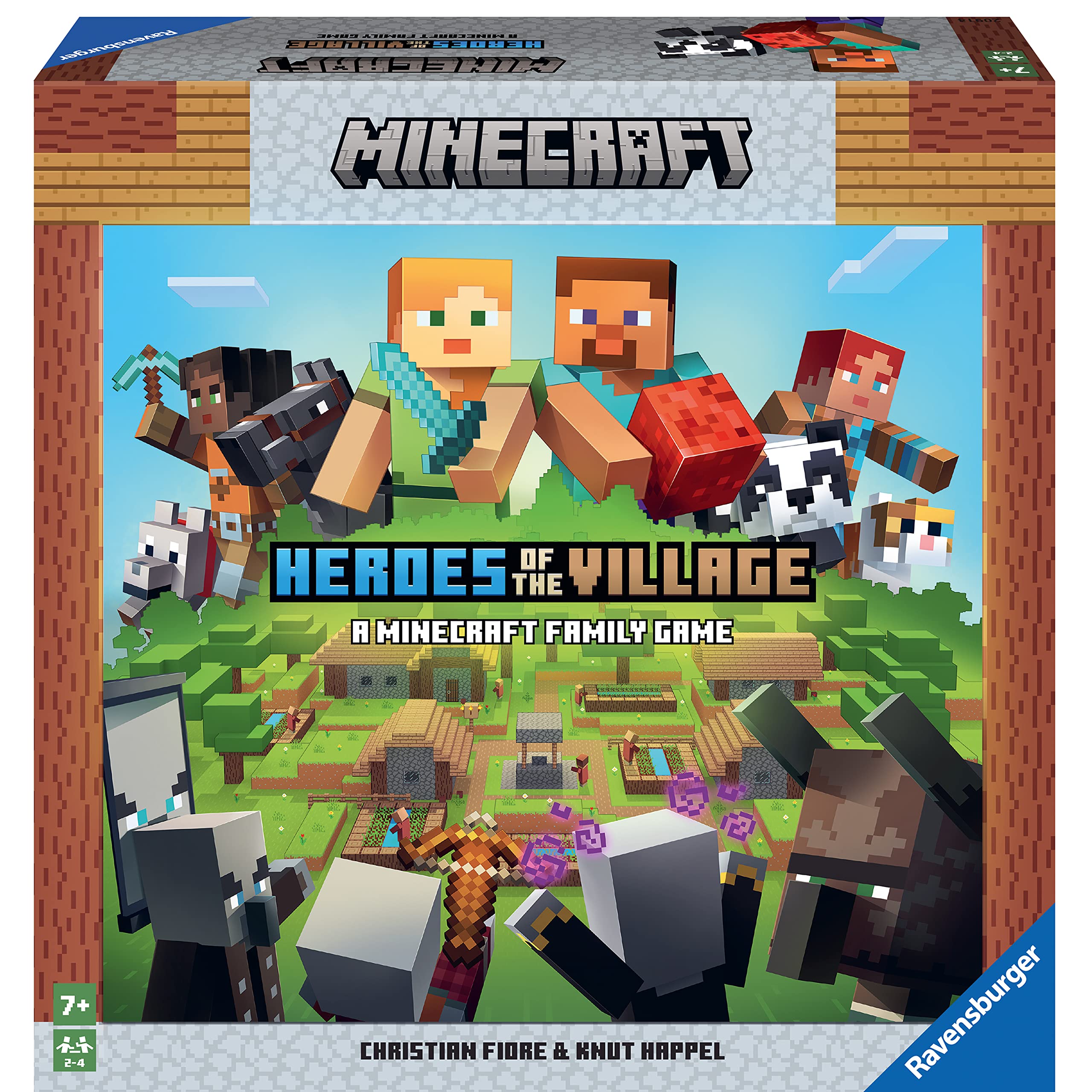 Foto 3 pulgar | Juego De Mesa Ravensburger Minecraft Heroes Of The Village - Venta Internacional.