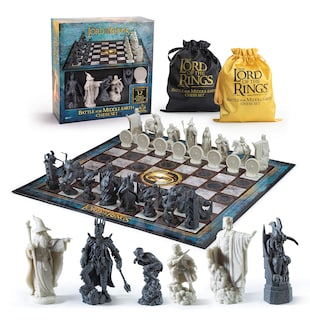 Foto 1 | Set De Ajedrez The Noble Collection Battle For Middle Earth - Venta Internacional.