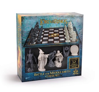 Foto 2 | Set De Ajedrez The Noble Collection Battle For Middle Earth - Venta Internacional.
