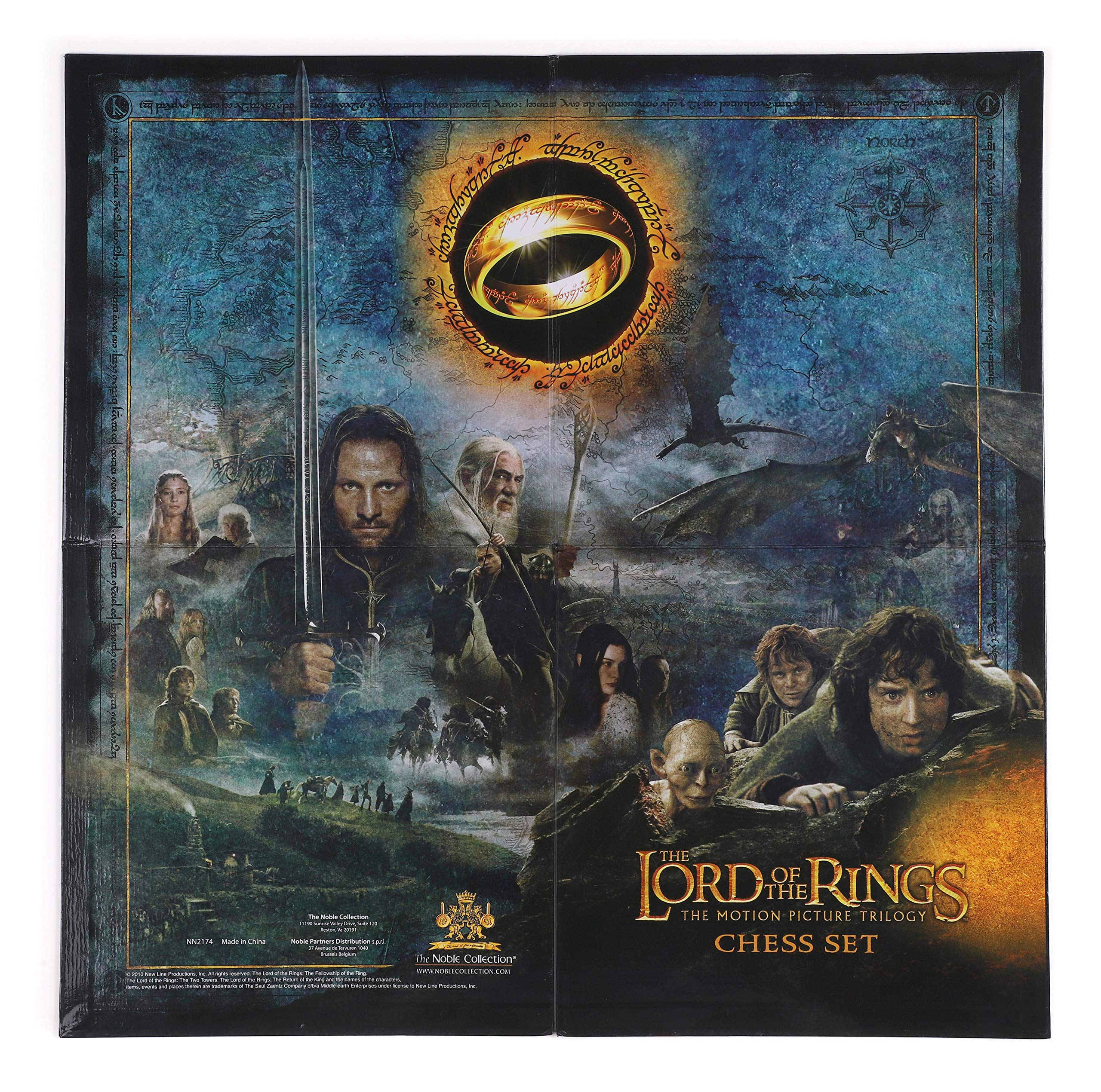 Foto 7 | Set De Ajedrez The Noble Collection Battle For Middle Earth - Venta Internacional.