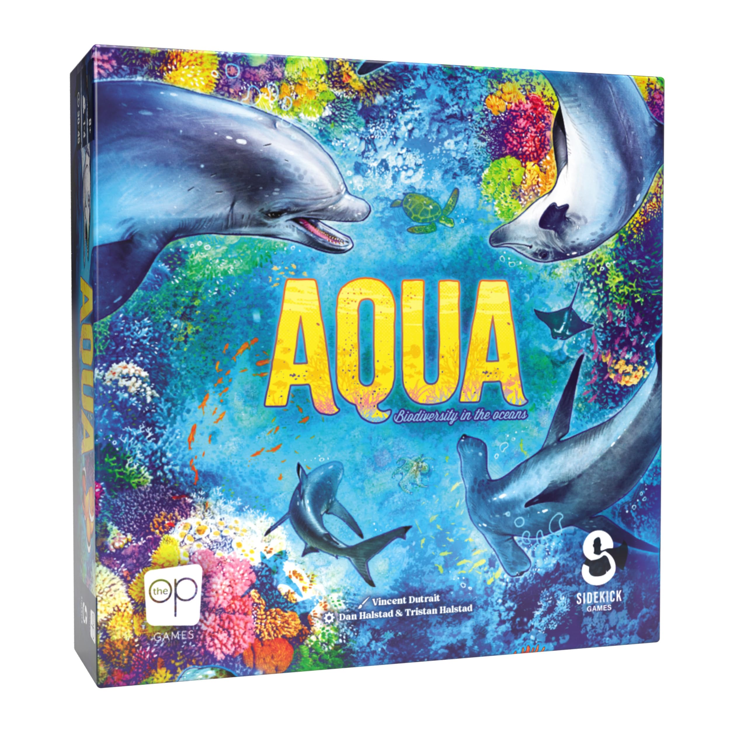 Juego de Mesa Aqua Sidekick Games Vincent Dutrait Art - Venta Internacional