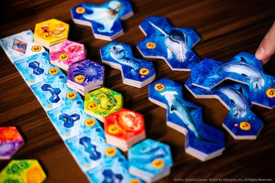 Foto 4 | Juego de Mesa Aqua Sidekick Games Vincent Dutrait Art - Venta Internacional