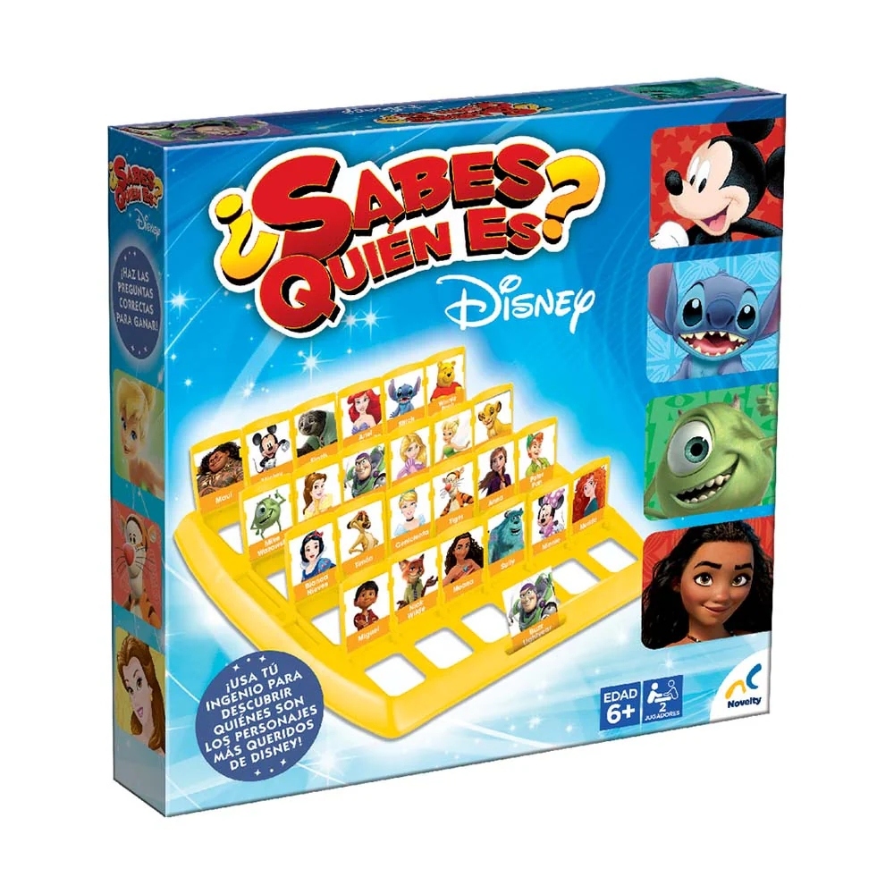 Foto 2 pulgar | Juego de Mesa Disney ¿Sabes Quién Es?