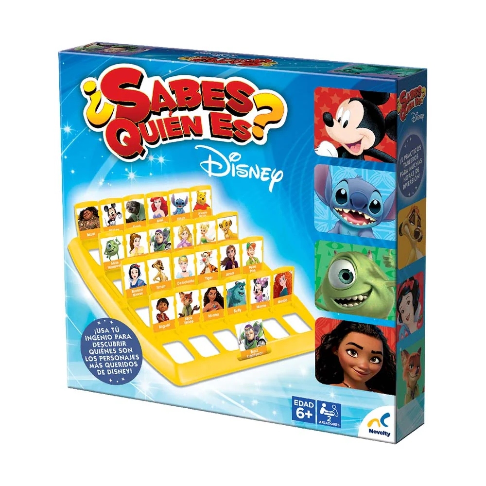 Foto 3 pulgar | Juego de Mesa Disney ¿Sabes Quién Es?