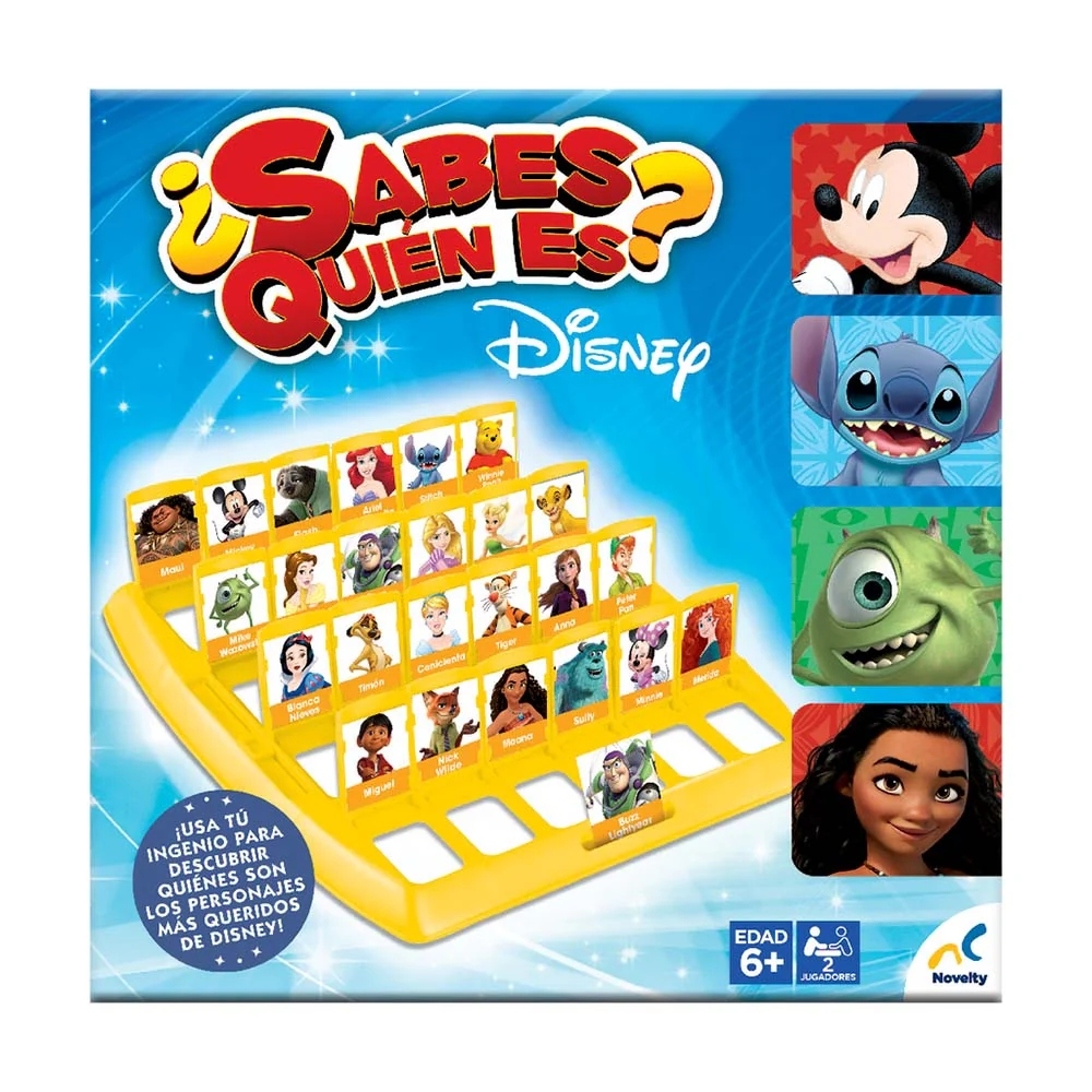 Foto 5 pulgar | Juego de Mesa Disney ¿Sabes Quién Es?