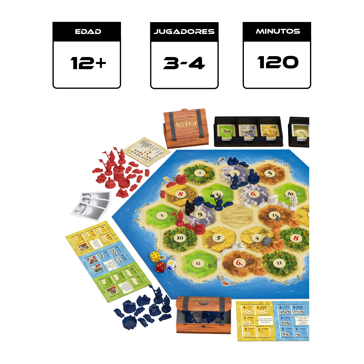 Foto 2 | Catan Expansión Ciudades Y Caballeros