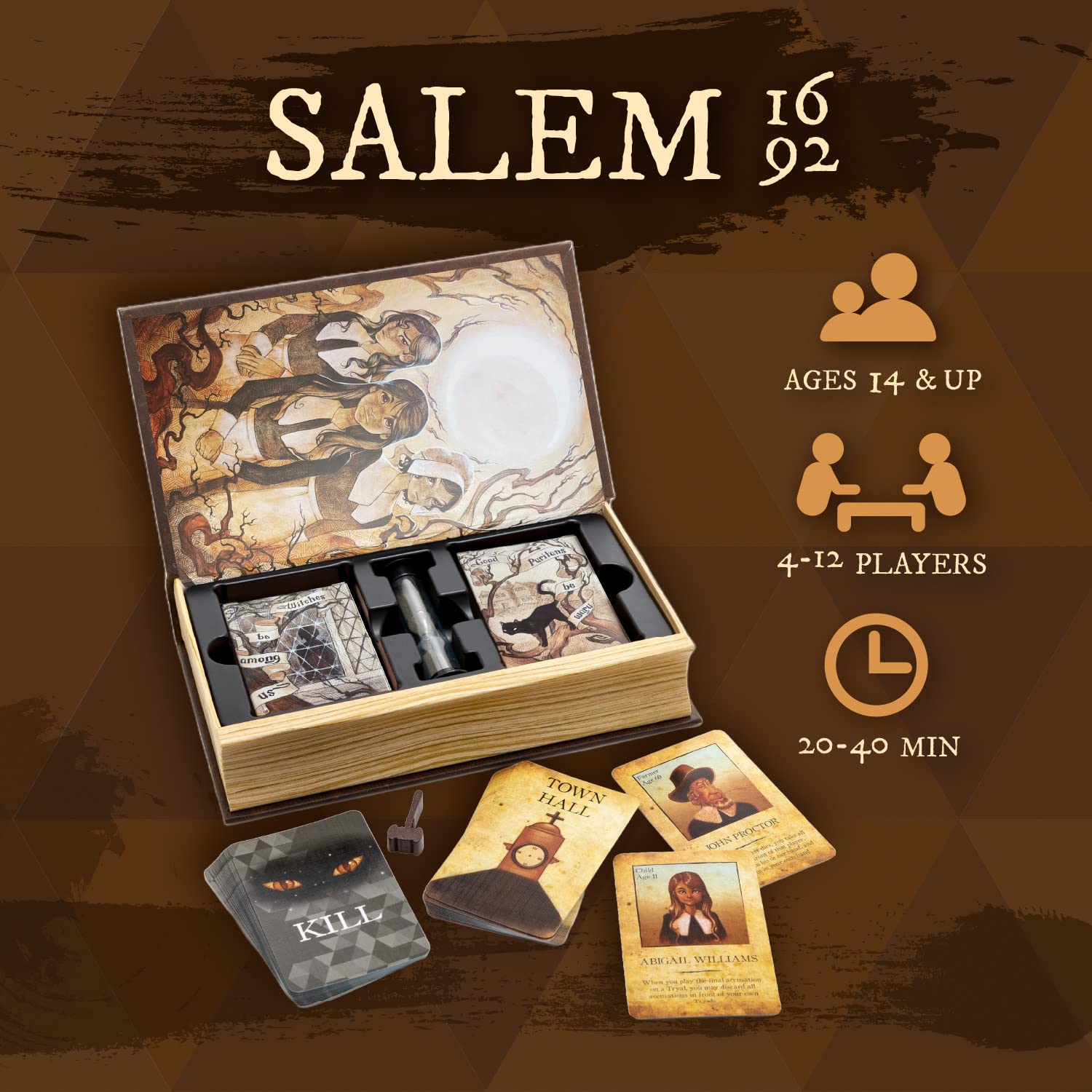 Foto 3 pulgar | Juego De Mesa Facade Games Salem 1692 Witch Hunt 4-12 Jugadores - Venta Internacional.
