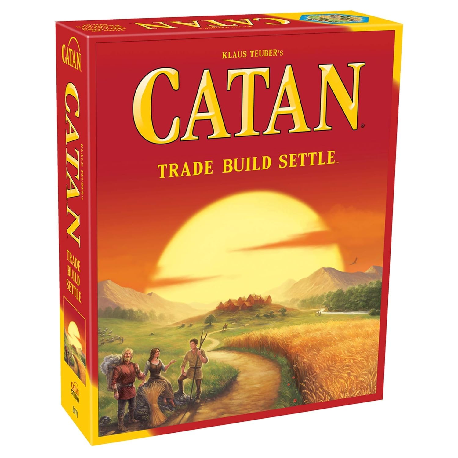 Foto 1 | Juego De Mesa De Aventura, Juego Base De Catan Para Adultos Y Familiares - Venta Internacional.