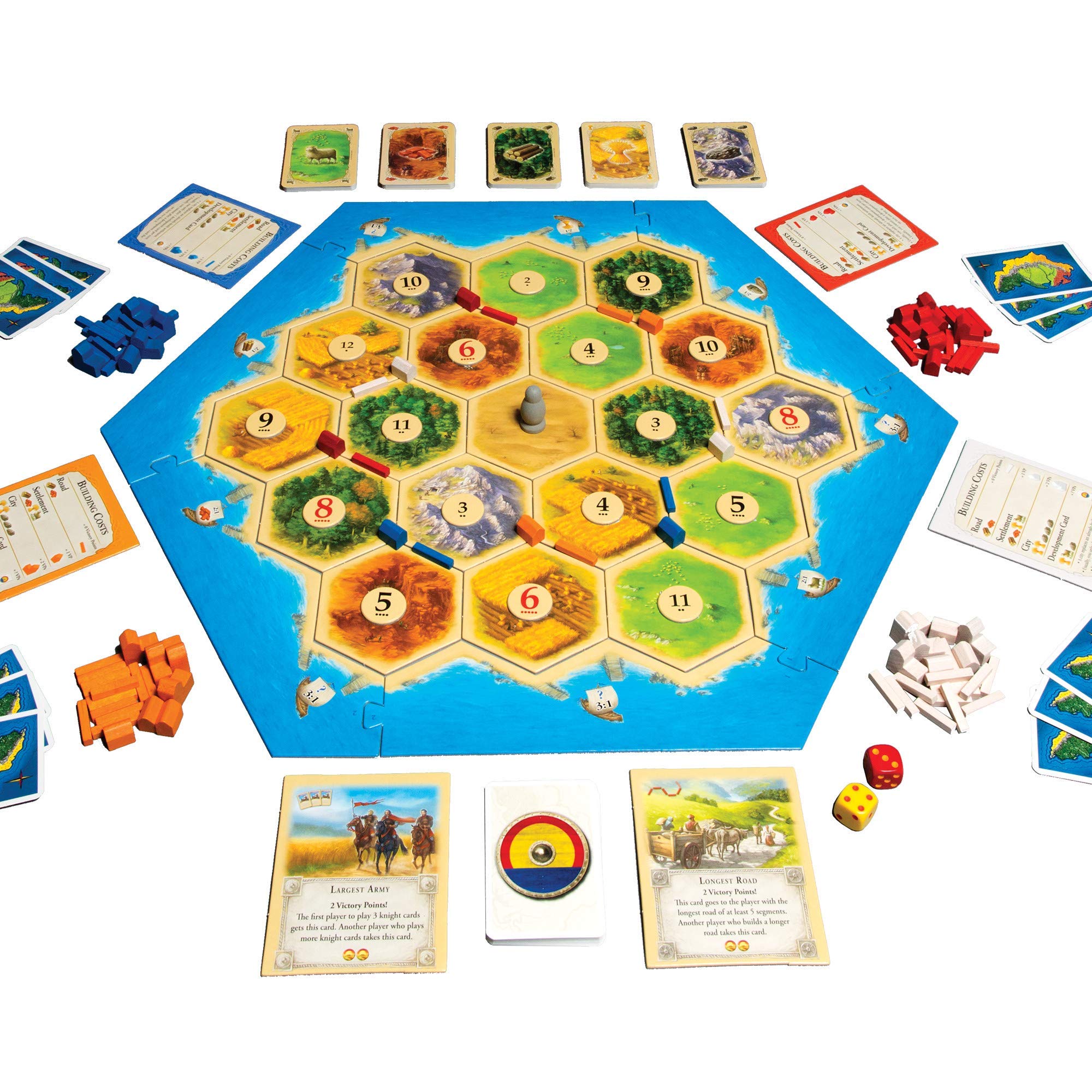 Foto 3 pulgar | Juego De Mesa De Aventura, Juego Base De Catan Para Adultos Y Familiares - Venta Internacional.