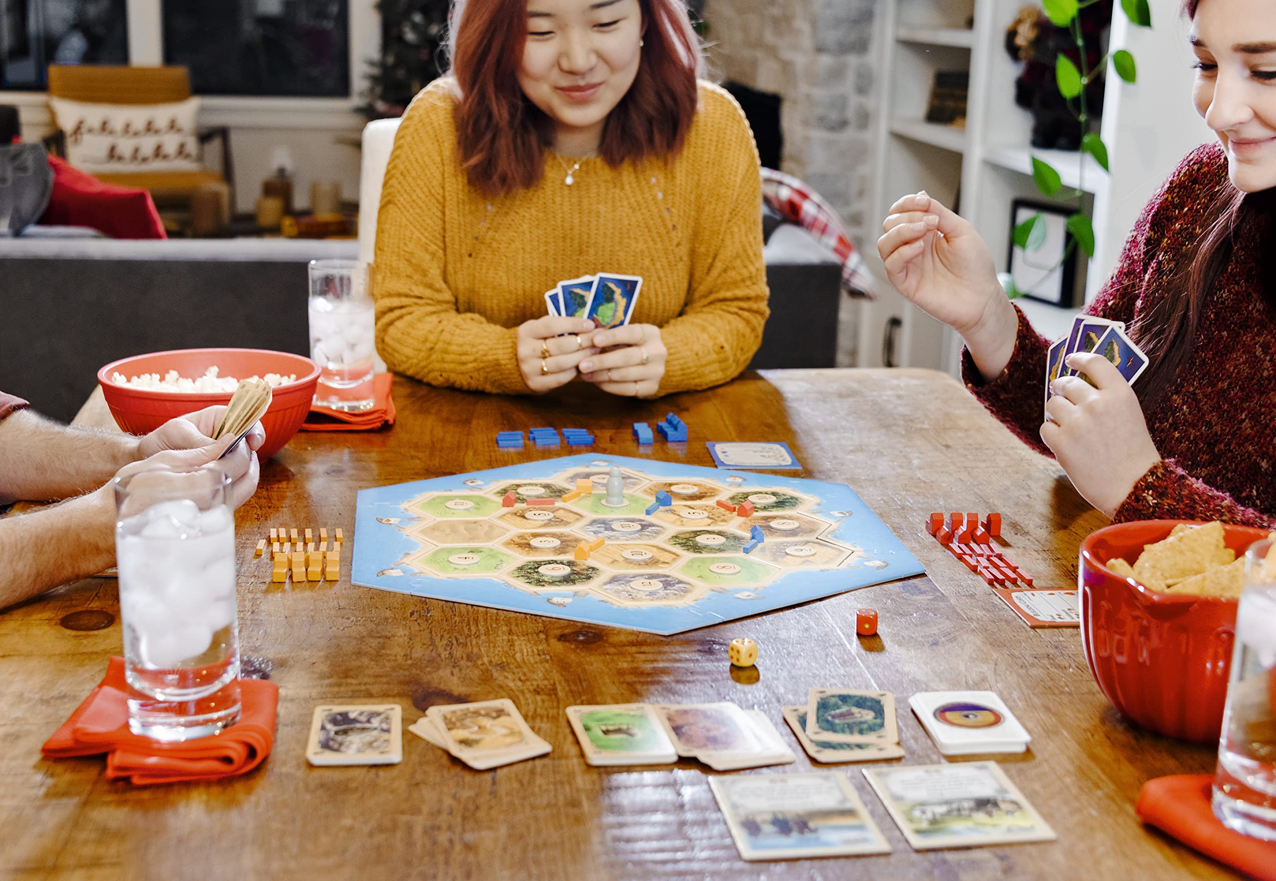 Foto 4 | Juego De Mesa De Aventura, Juego Base De Catan Para Adultos Y Familiares - Venta Internacional.