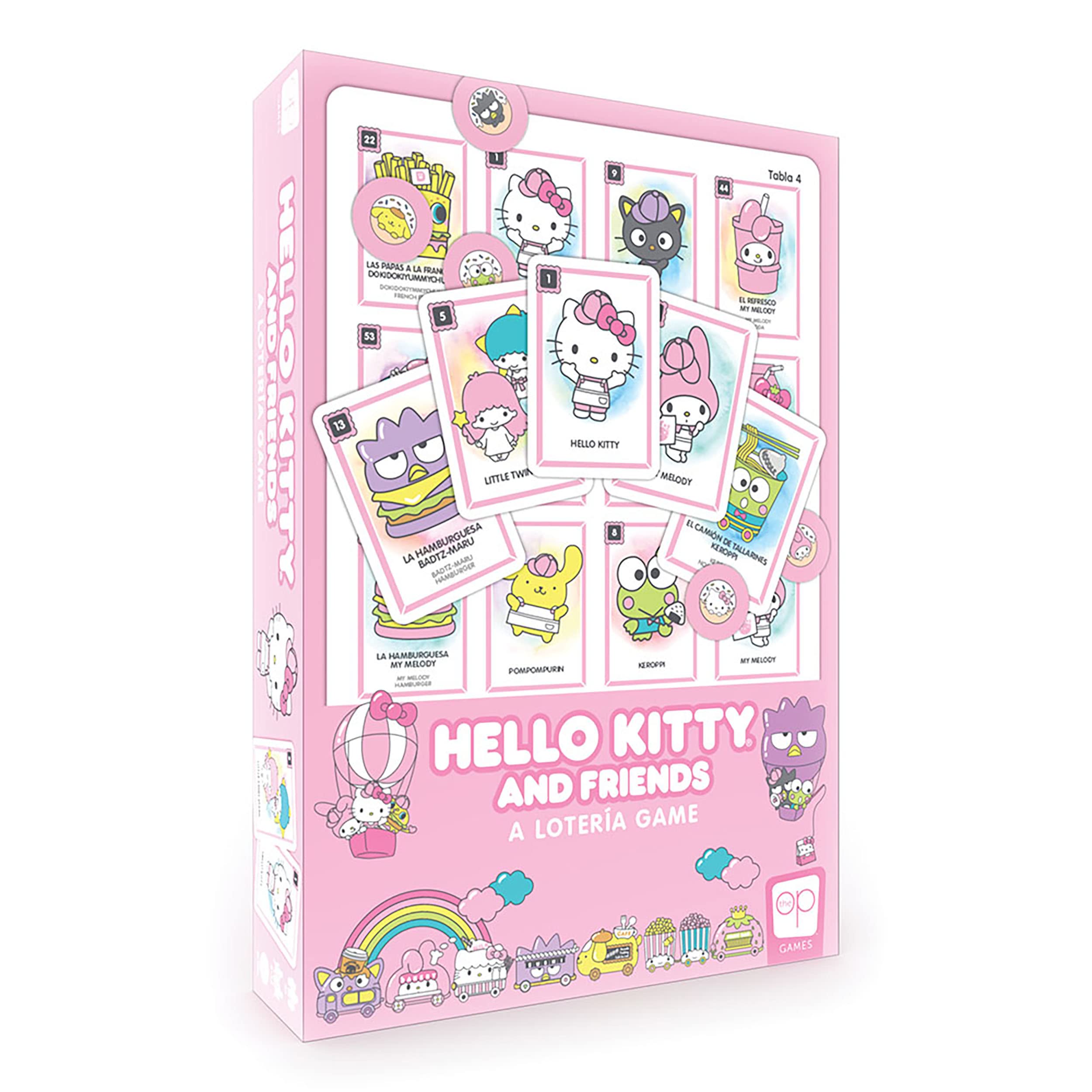 Foto 2 pulgar | Juego De Lotería Hello Kitty Personalizado Estilo Bingo Bilingüe - Venta Internacional.