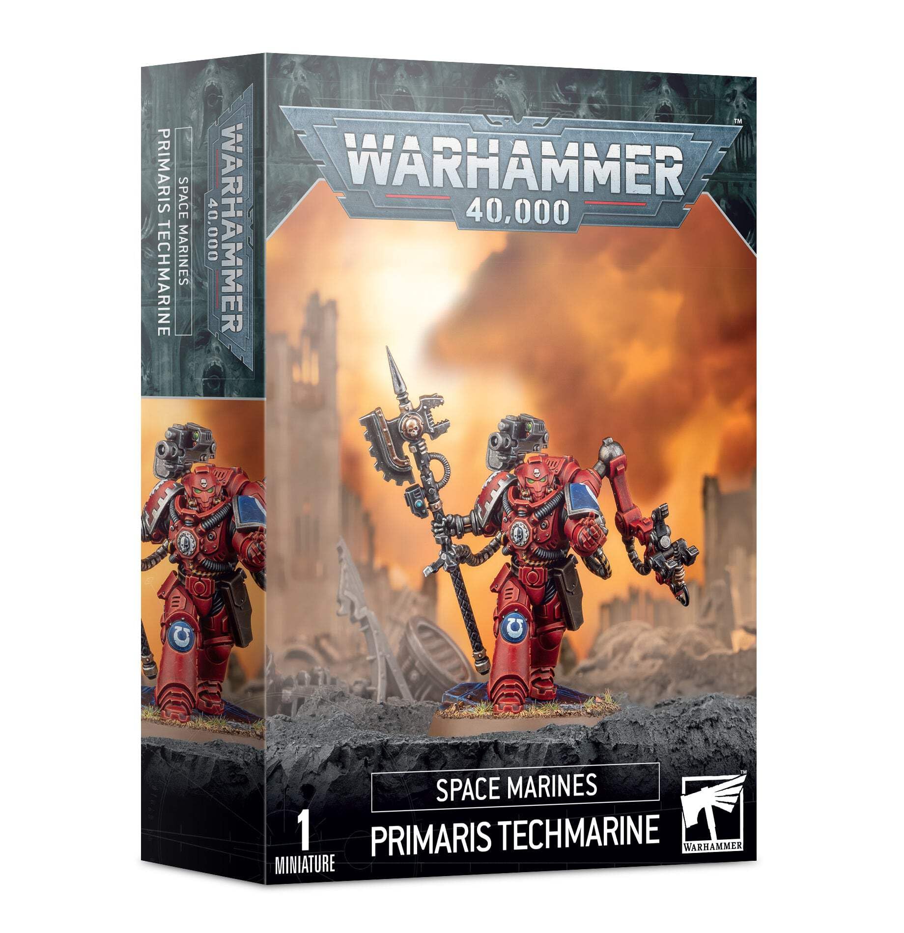 Foto 2 pulgar | Figura De Acción Games Workshop Warhammer 40k Space Marine - Venta Internacional.