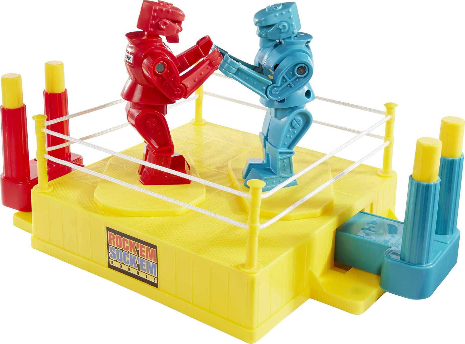 Juego Para Niños Mattel Games Rock 'em Sock 'em Robots Fighting - Venta Internacional.
