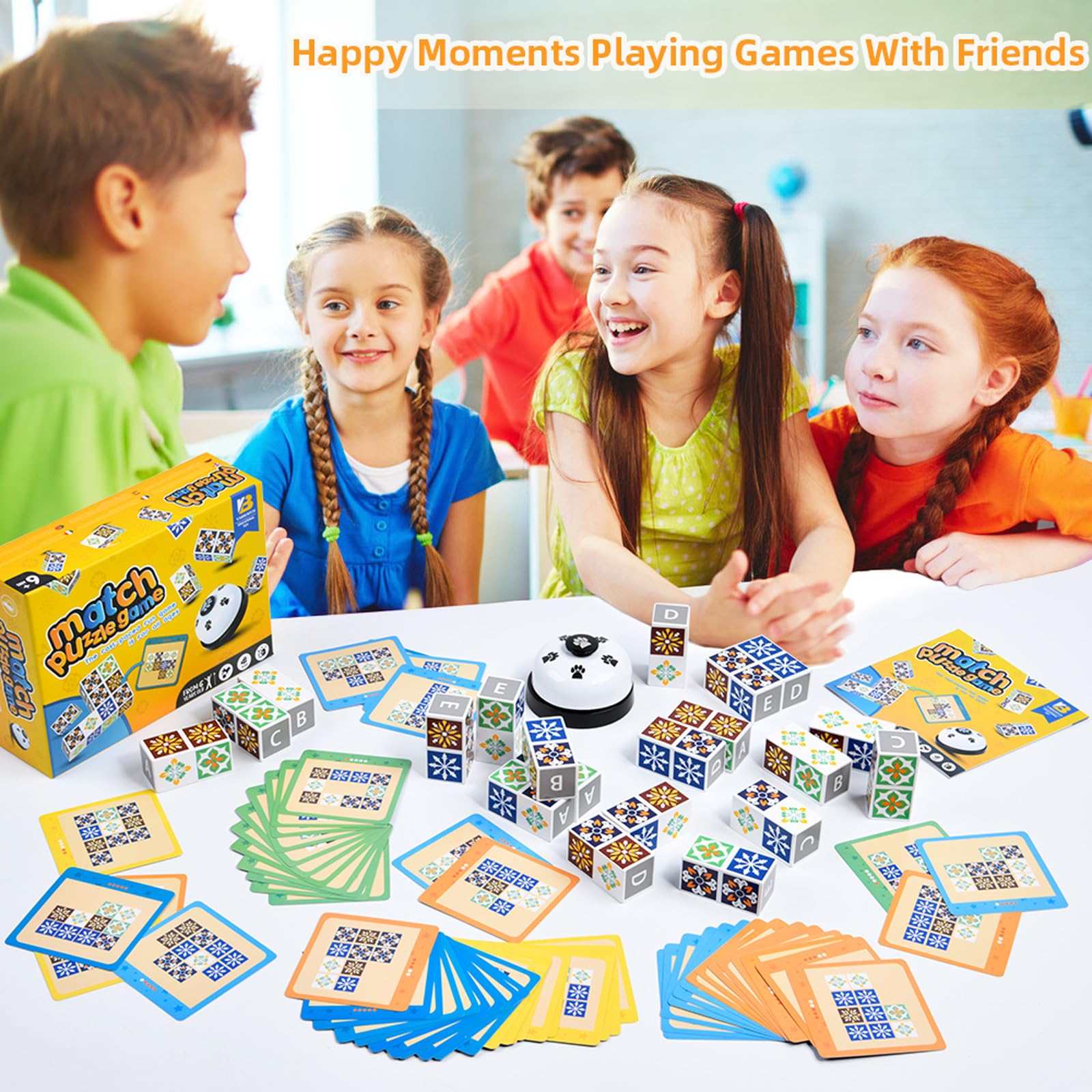 Foto 4 pulgar | Juego De Madera Para Combinar Rompecabezas Varbertos 4.0 Con Campana Para Niños - Venta Internacional.