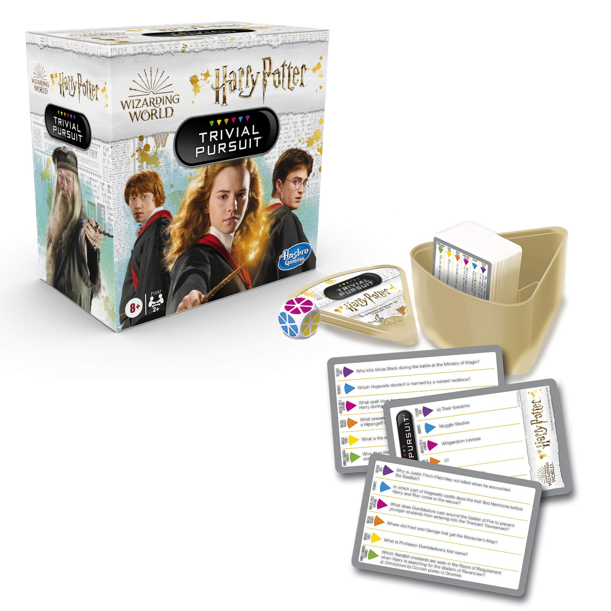 Foto 3 pulgar | Juego De Preguntas Hasbro Gaming Trivial Pursuit Wizarding World - Venta Internacional.