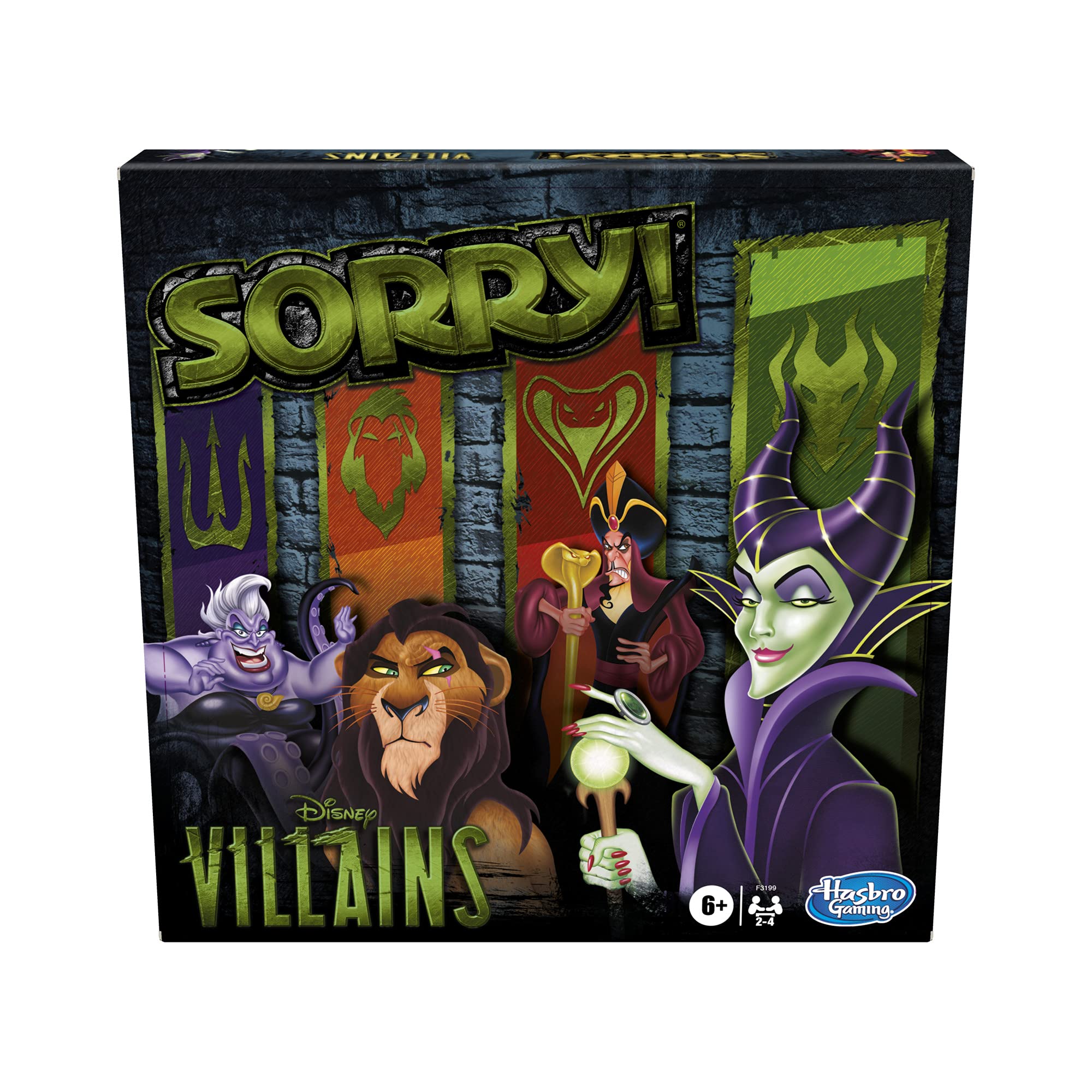 Foto 2 pulgar | Juego De Mesa Hasbro Gaming ¡lo Siento! Edición Disney Villains - Venta Internacional.