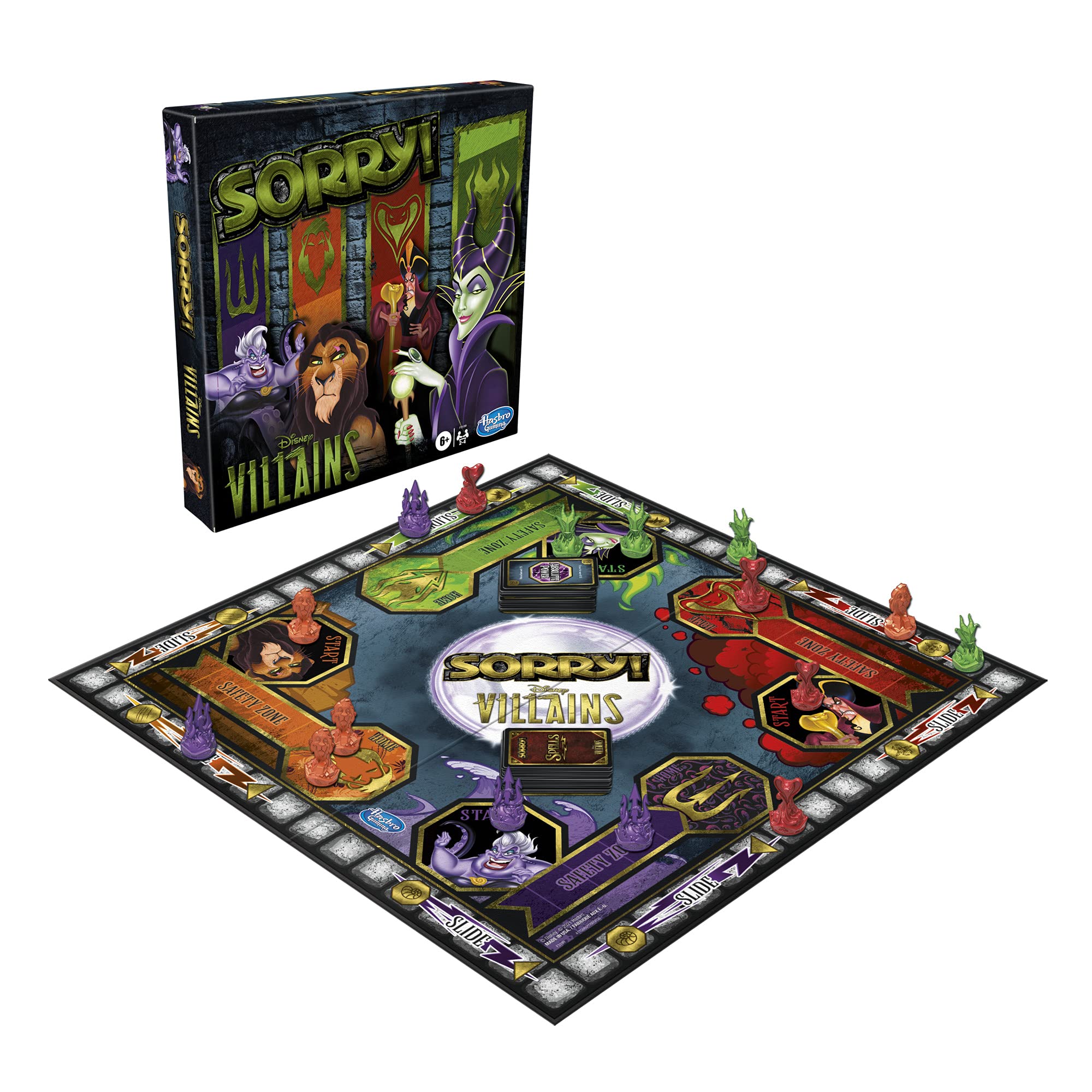 Foto 4 pulgar | Juego De Mesa Hasbro Gaming ¡lo Siento! Edición Disney Villains - Venta Internacional.