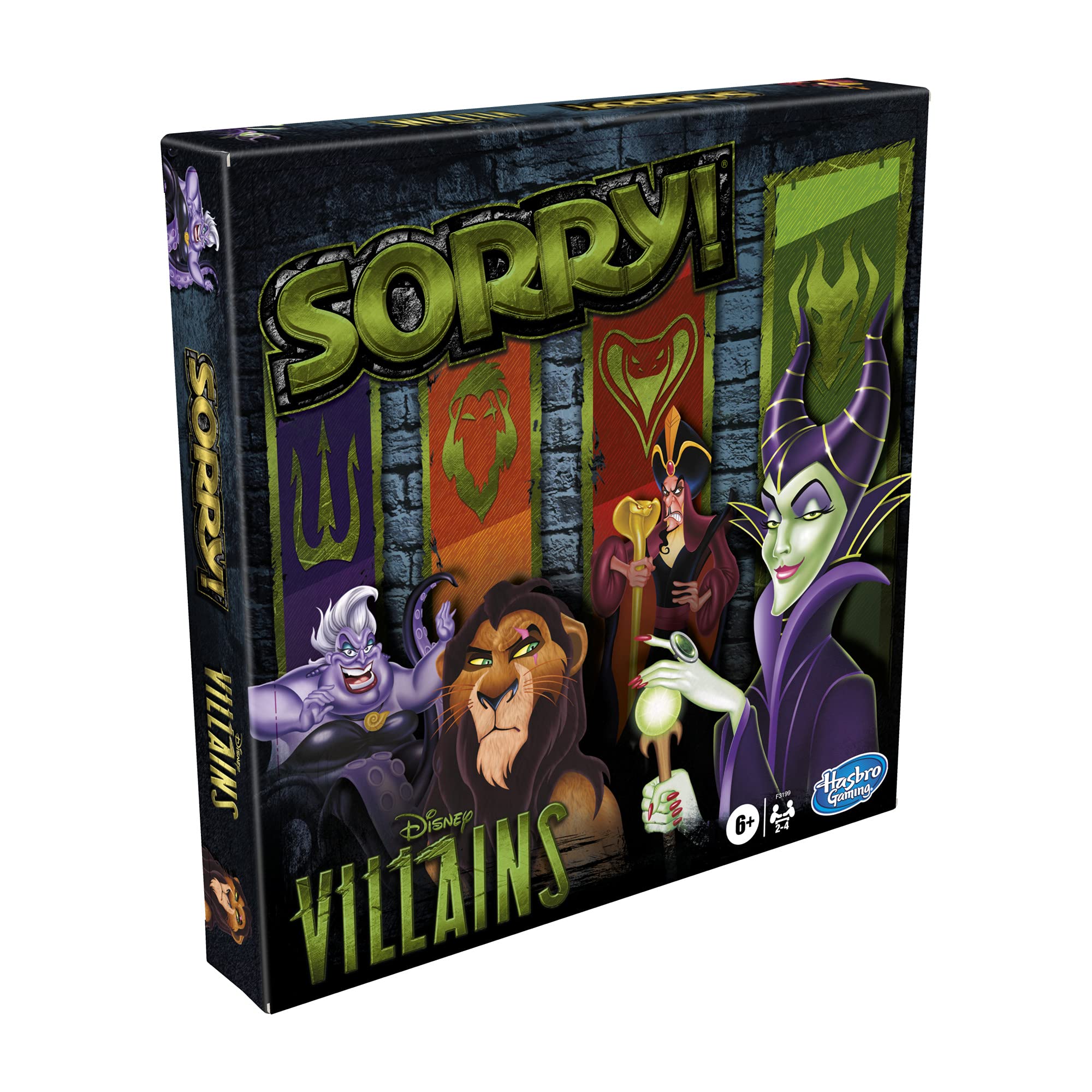 Foto 6 pulgar | Juego De Mesa Hasbro Gaming ¡lo Siento! Edición Disney Villains - Venta Internacional.