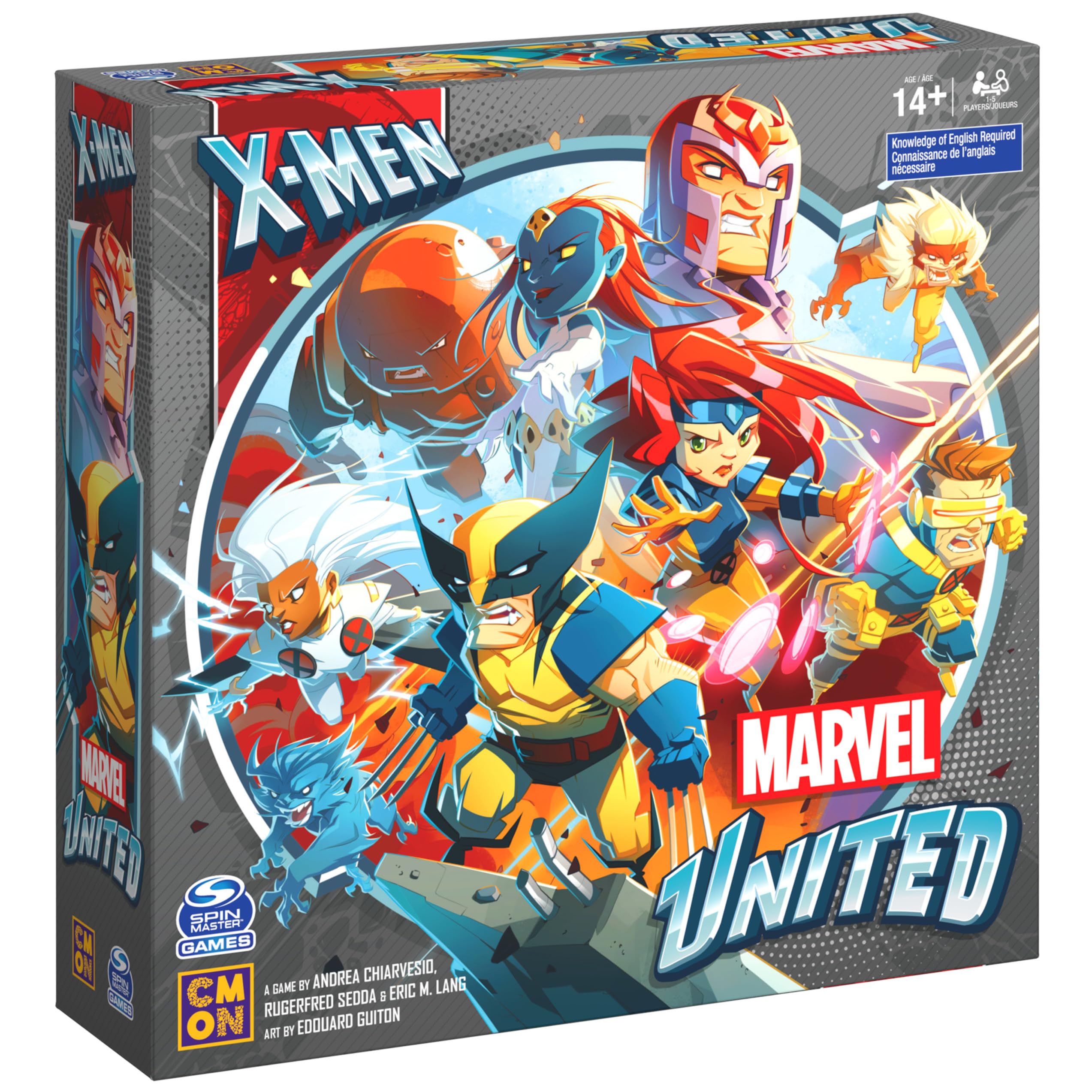 Foto 2 pulgar | Juego De Mesa Spin Master Games X-men Marvel United +14y - Venta Internacional.