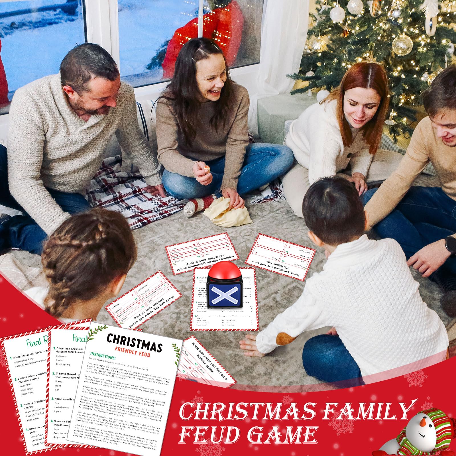 Foto 3 | Juego De Peleas Para Toda La Familia Syhood Mothers Day Con Timbre De Respuestas - Venta Internacional.
