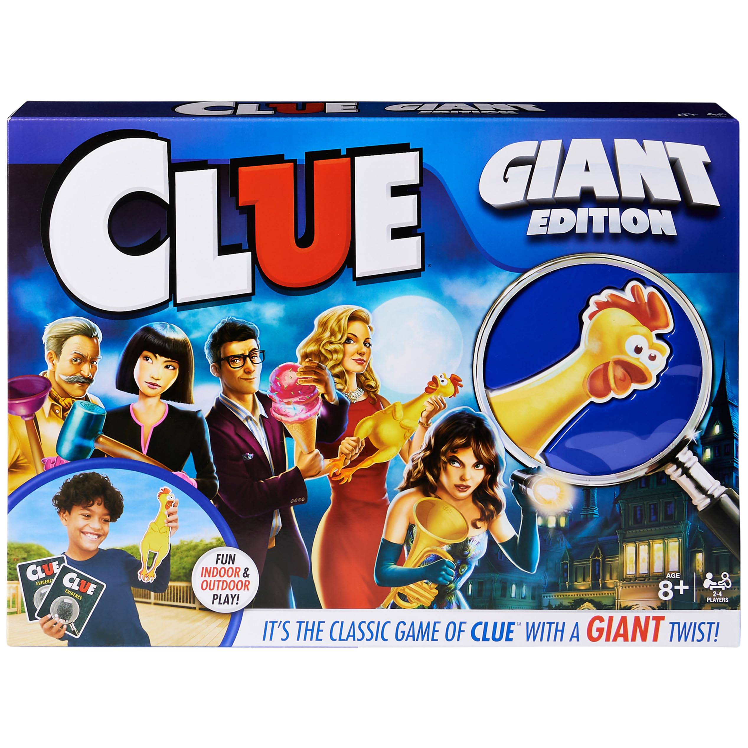 Foto 2 pulgar | Juego De Mesa Spin Master Games Giant Clue Classic Mystery - Venta Internacional.
