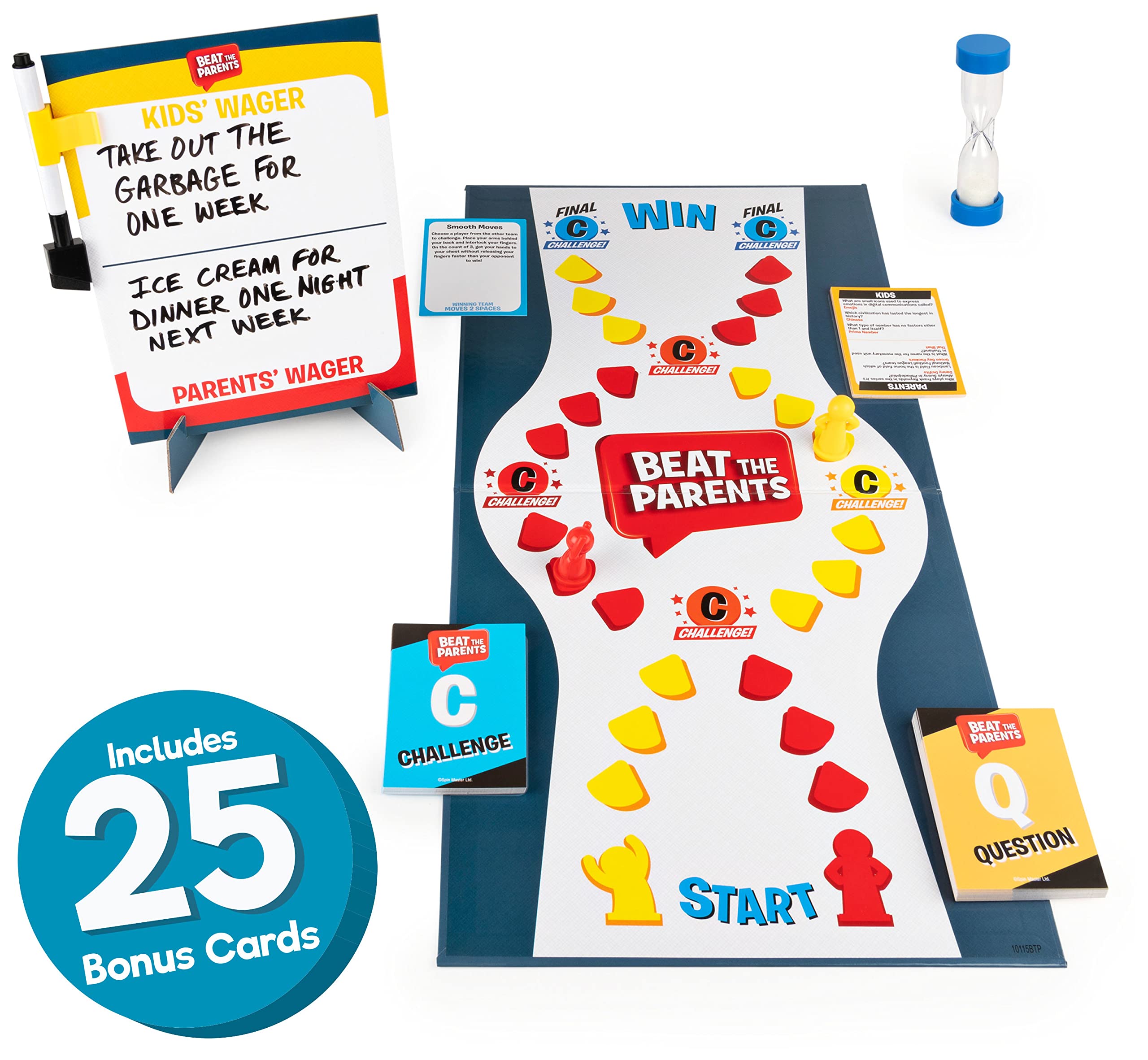 Foto 3 pulgar | Trivia Game Spin Master Games Vence The Parents Kids Vs Parents - Venta Internacional.