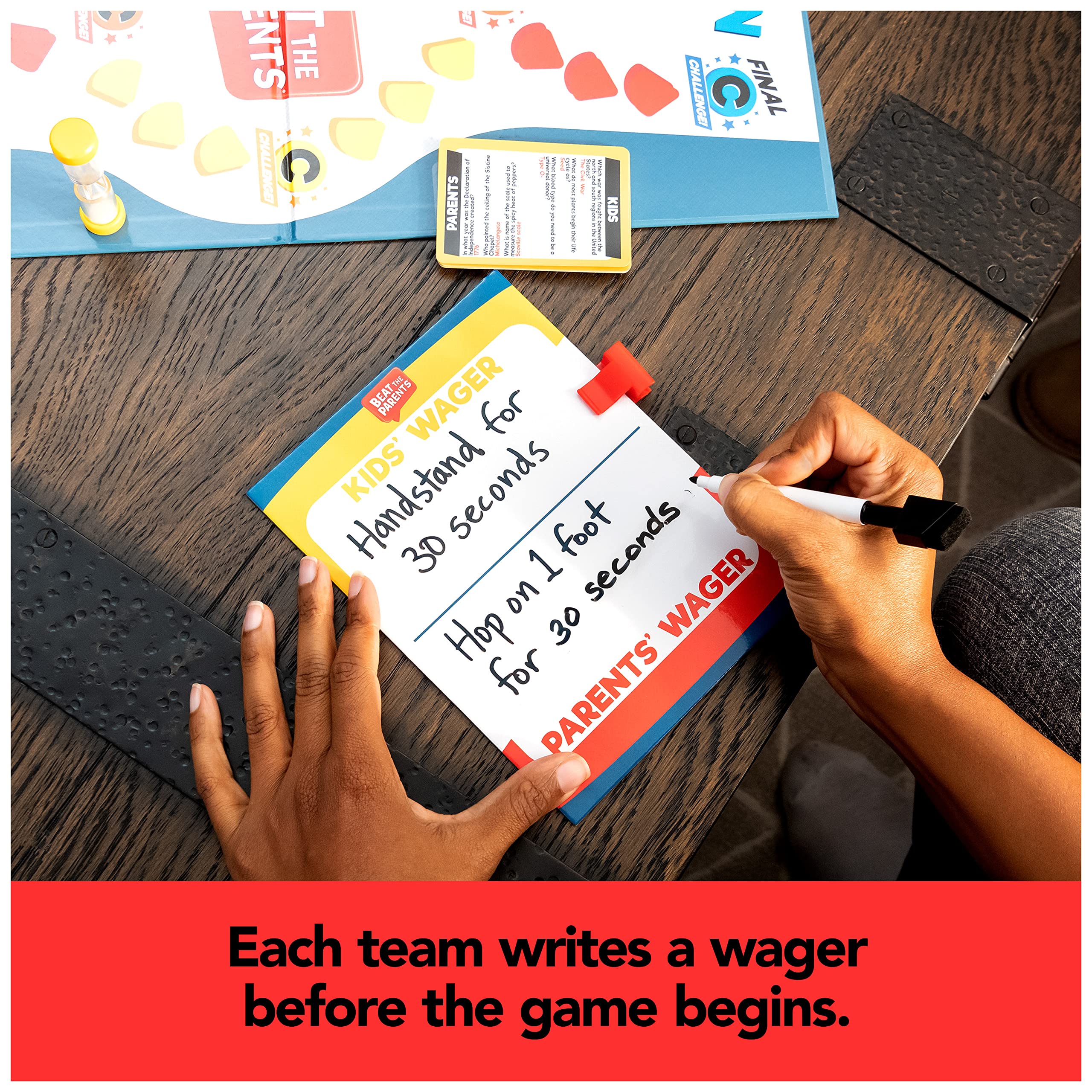 Foto 5 pulgar | Trivia Game Spin Master Games Vence The Parents Kids Vs Parents - Venta Internacional.