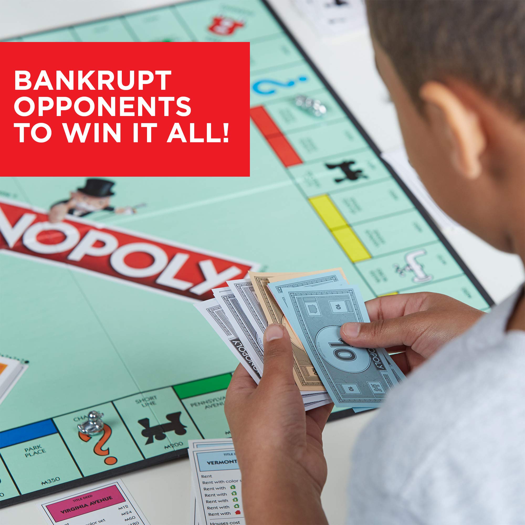 Foto 5 pulgar | Juego De Mesa Monopoly Family Para 2 A 6 Jugadores Y Niños Mayores De 8 Años - Venta Internacional.