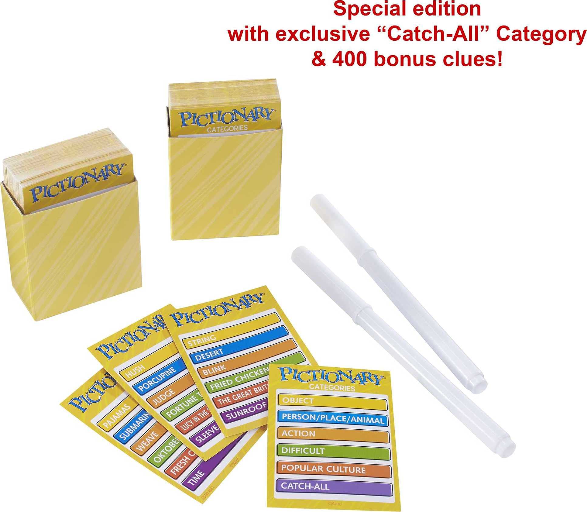 Foto 3 pulgar | Juego De Mesa Mattel Games Pictionary Para Niños Y Adultos - Venta Internacional.