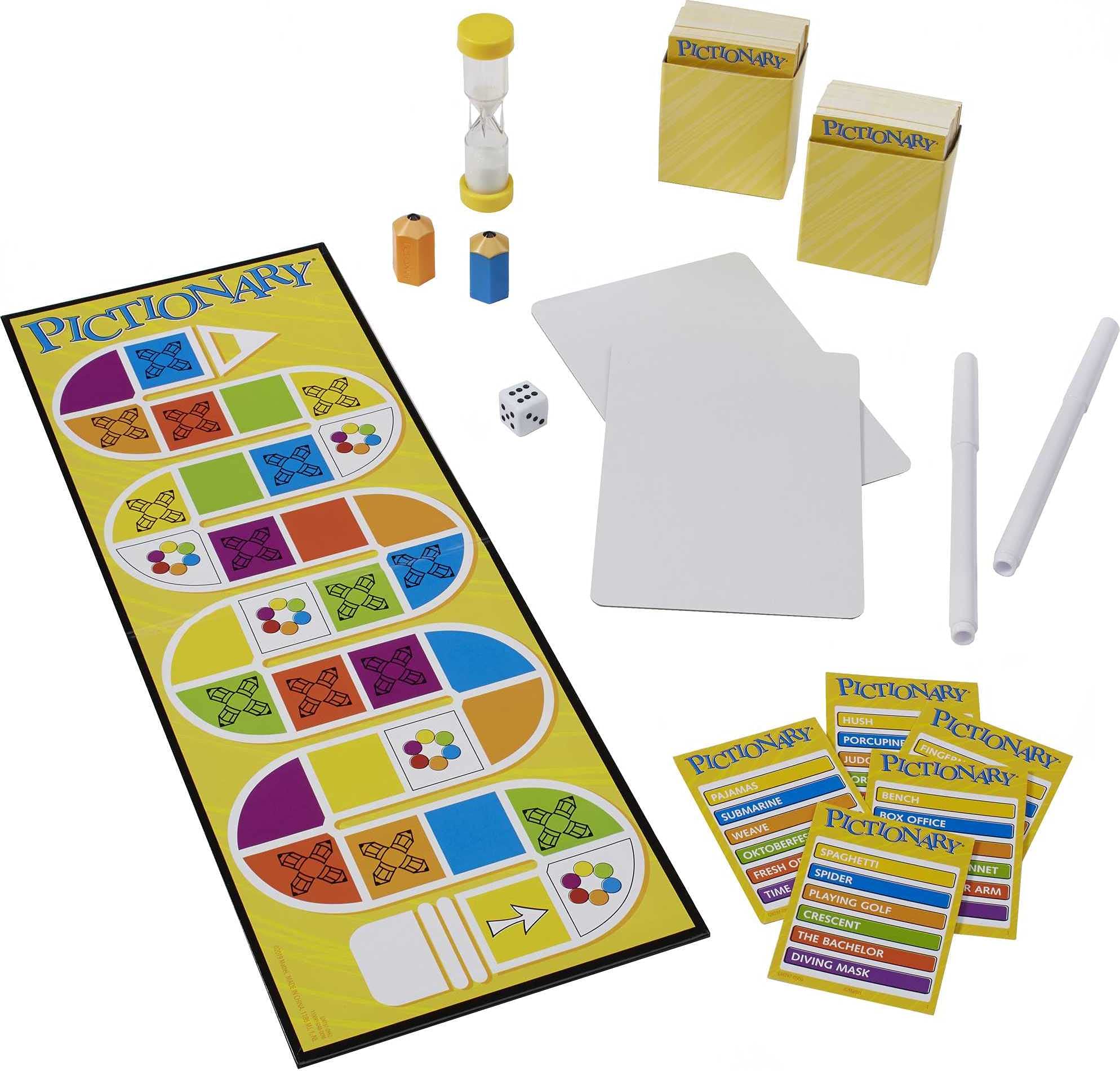 Foto 4 pulgar | Juego De Mesa Mattel Games Pictionary Para Niños Y Adultos - Venta Internacional.