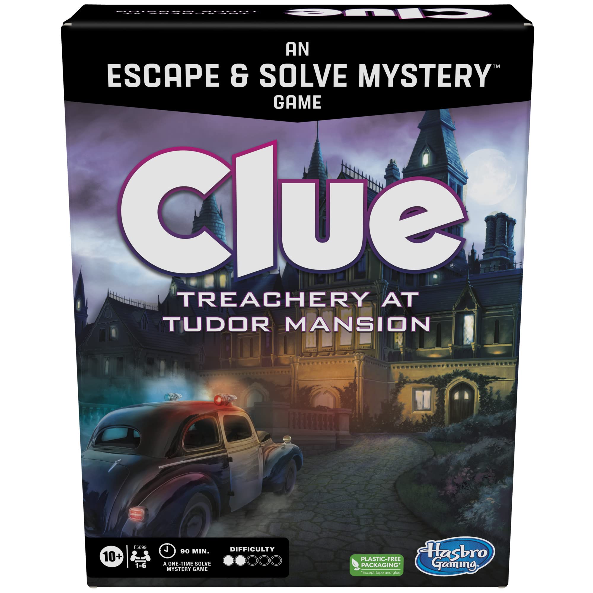 Foto 2 pulgar | Juego De Mesa Hasbro Gaming Clue Treachery At Tudor Mansion - Venta Internacional.