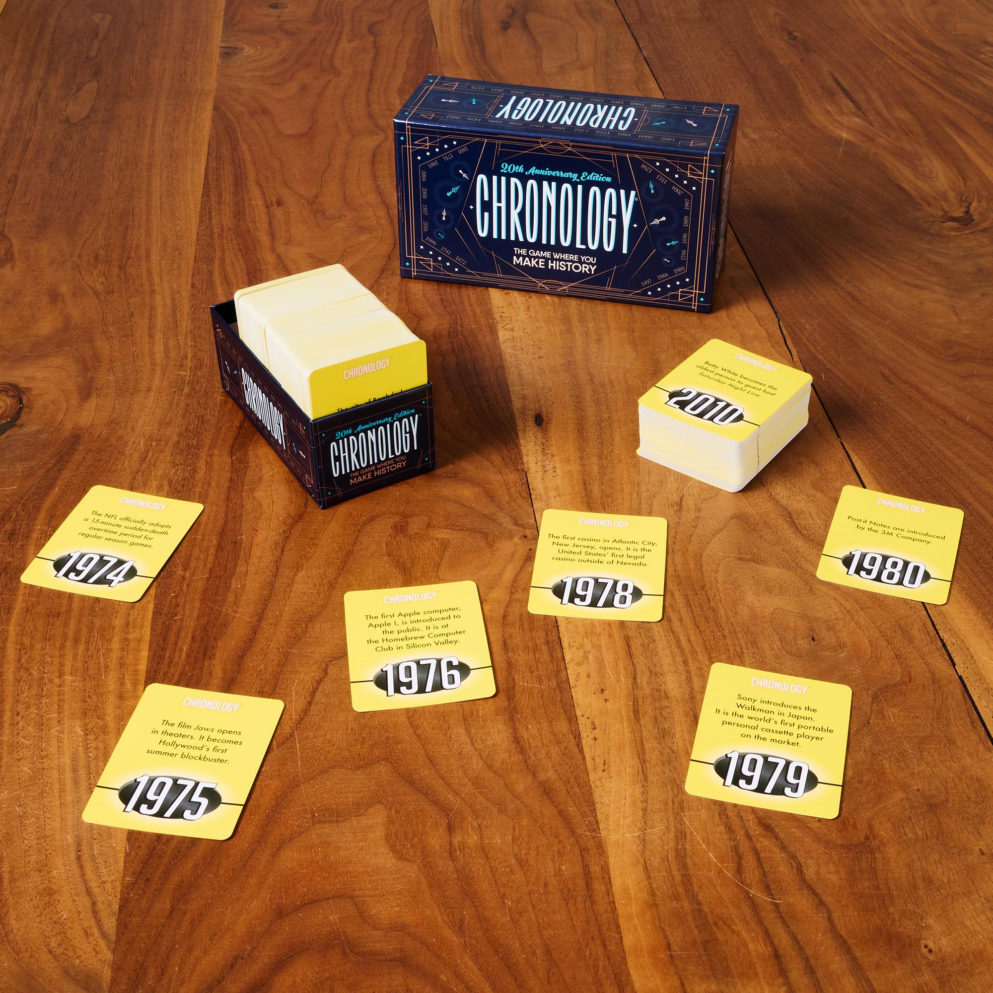 Foto 5 pulgar | Juego De Mesa Buffalo Games Chronology 20th Anniversary Ed. Azul - Venta Internacional.