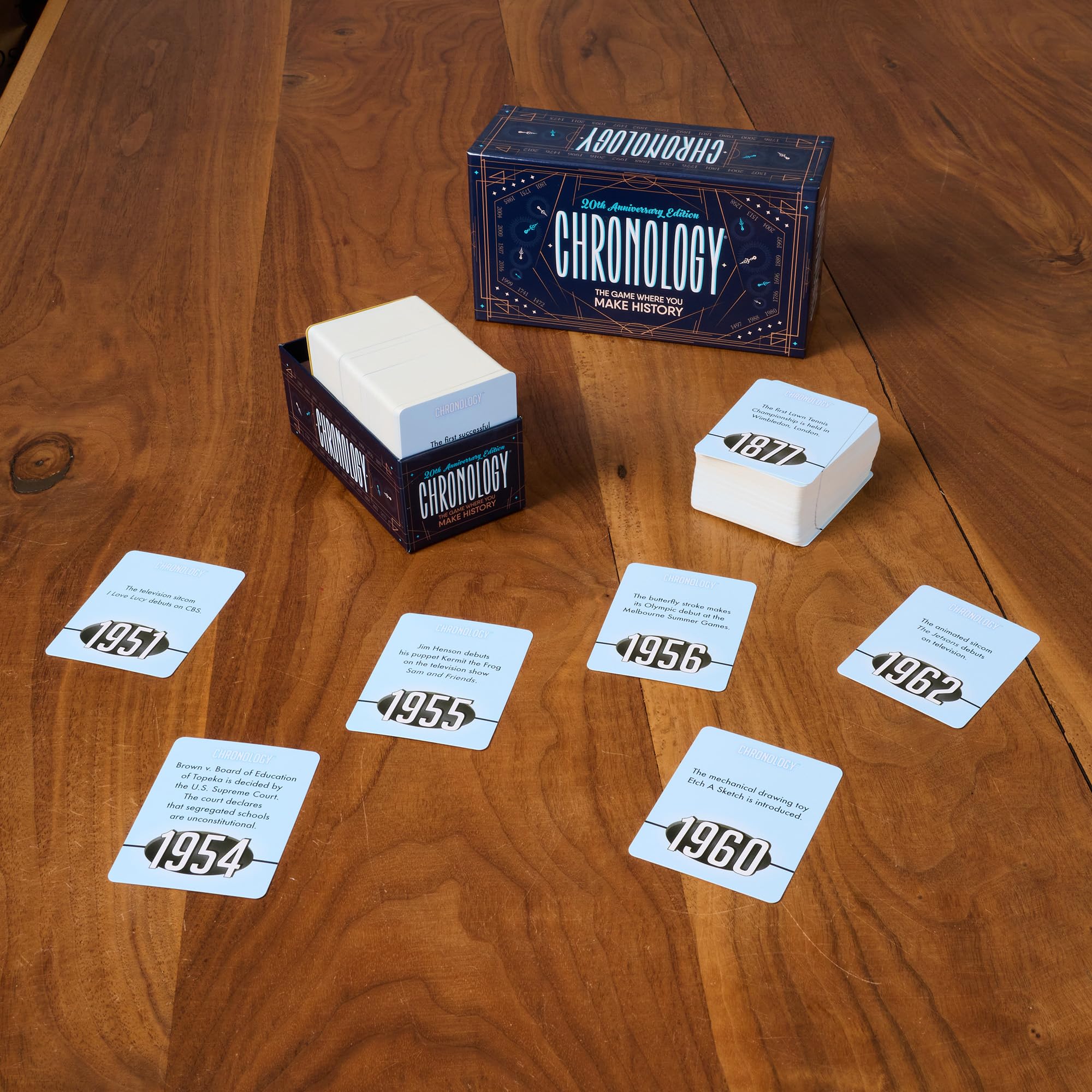Foto 7 pulgar | Juego De Mesa Buffalo Games Chronology 20th Anniversary Ed. Azul - Venta Internacional.