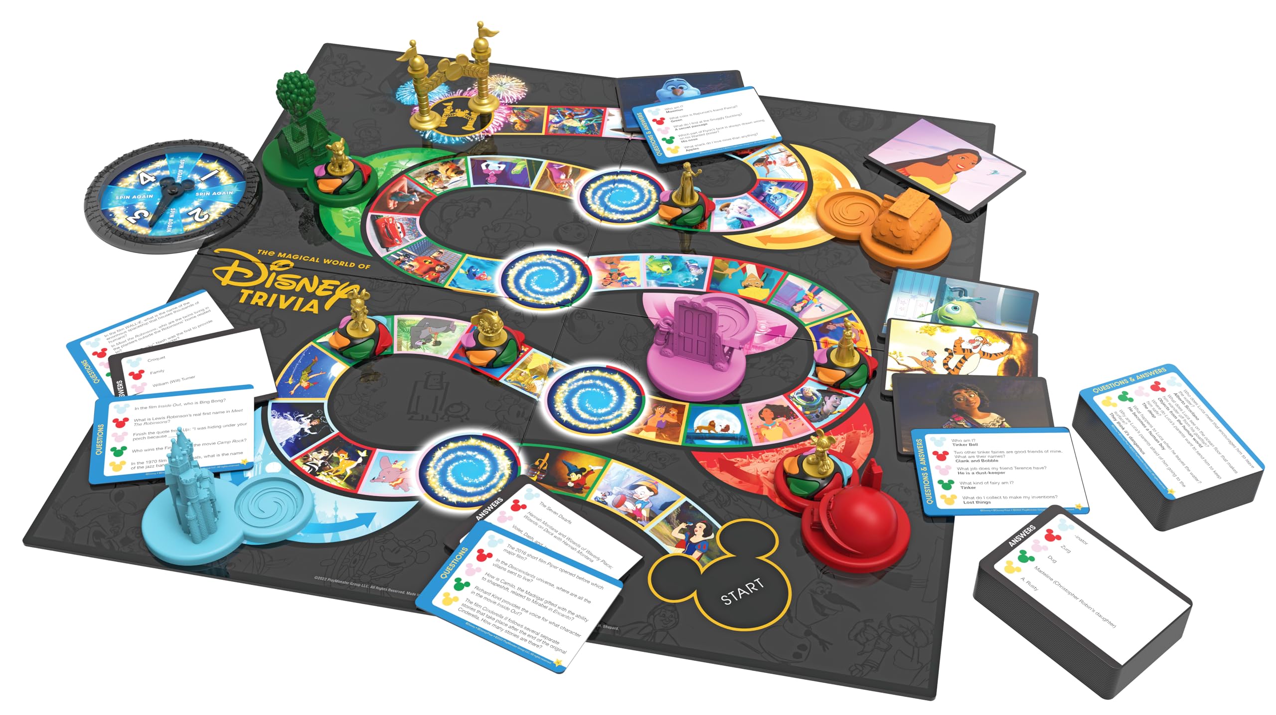Foto 3 pulgar | Juego De Mesa Playmonster The Magical World Of Disney Trivia - Venta Internacional.