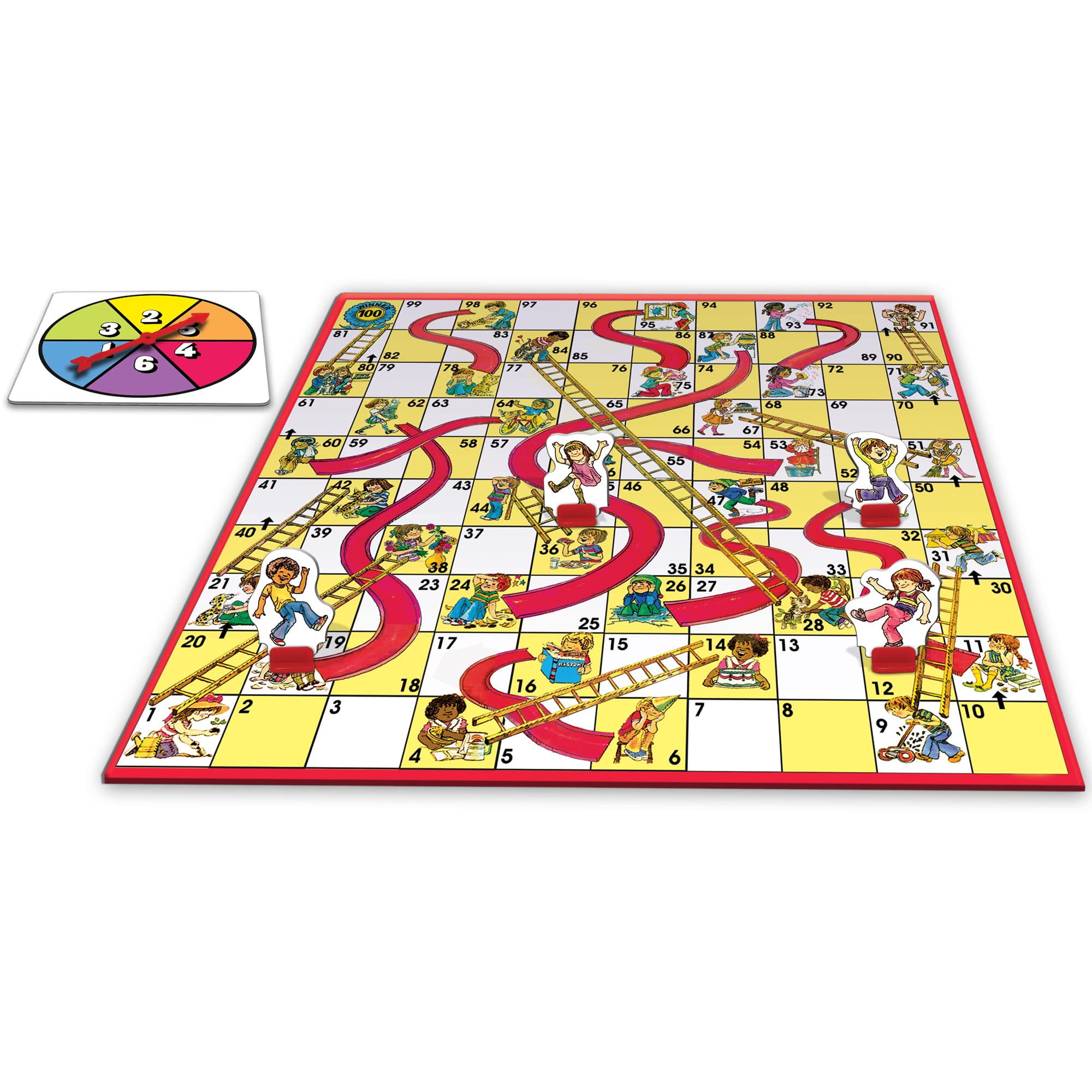 Foto 3 pulgar | Juego De Mesa Winning Moves Classic Chutes And Ladders De La Década De 1970 - Venta Internacional.