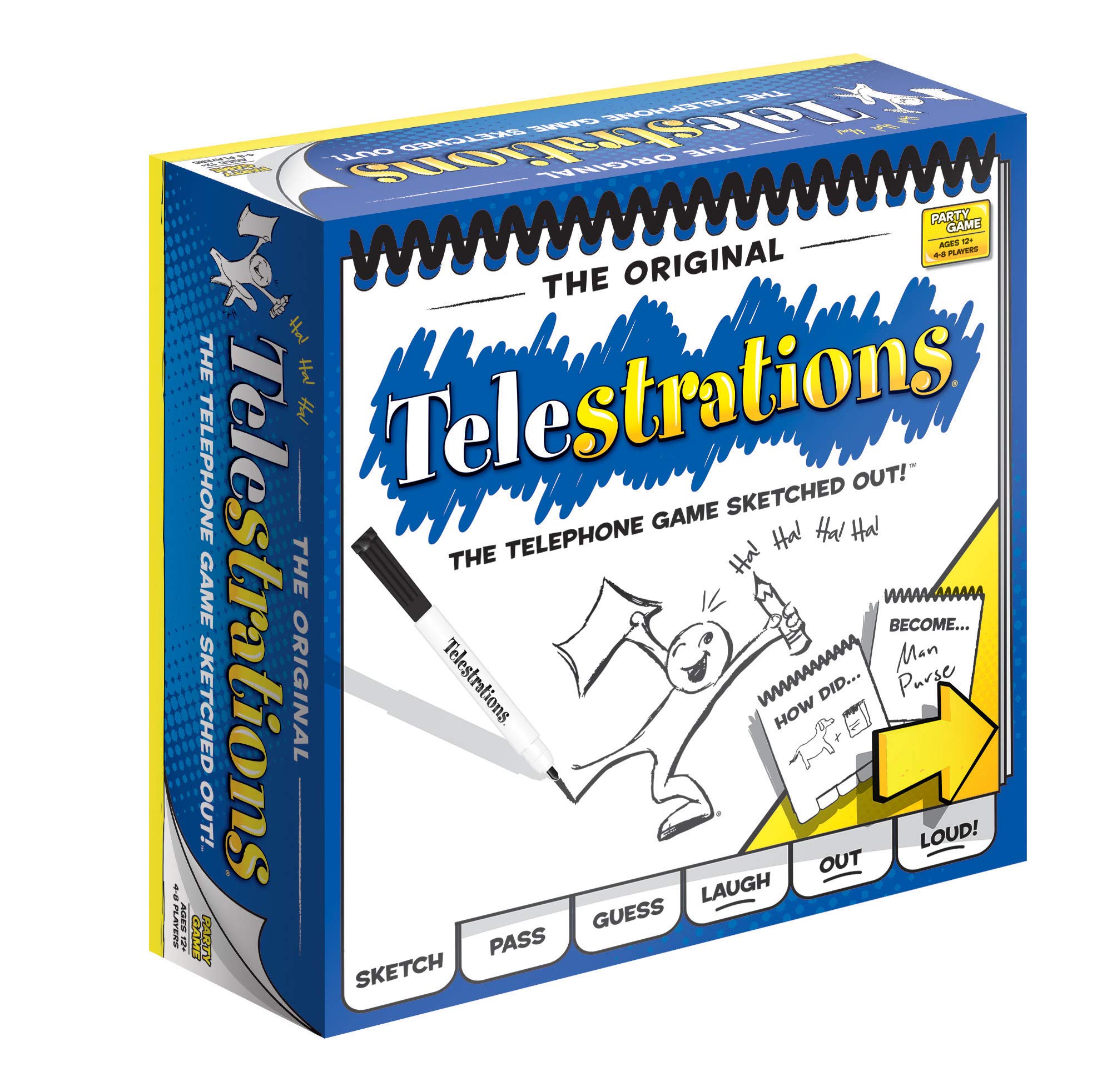 Foto 2 pulgar | Juego De Mesa Usaopoly Telestrations Original Para 8 Jugadores - Venta Internacional.