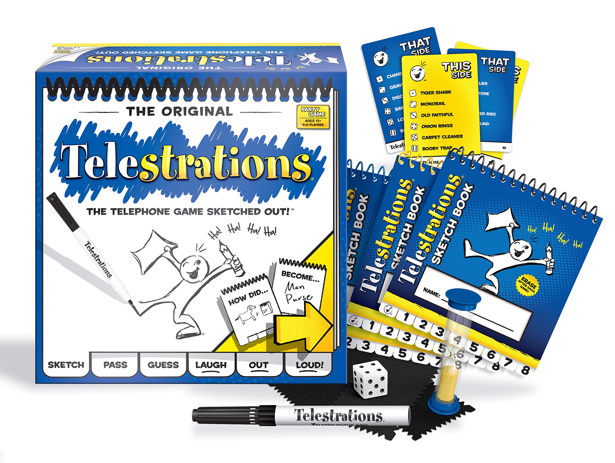 Foto 5 pulgar | Juego De Mesa Usaopoly Telestrations Original Para 8 Jugadores - Venta Internacional.
