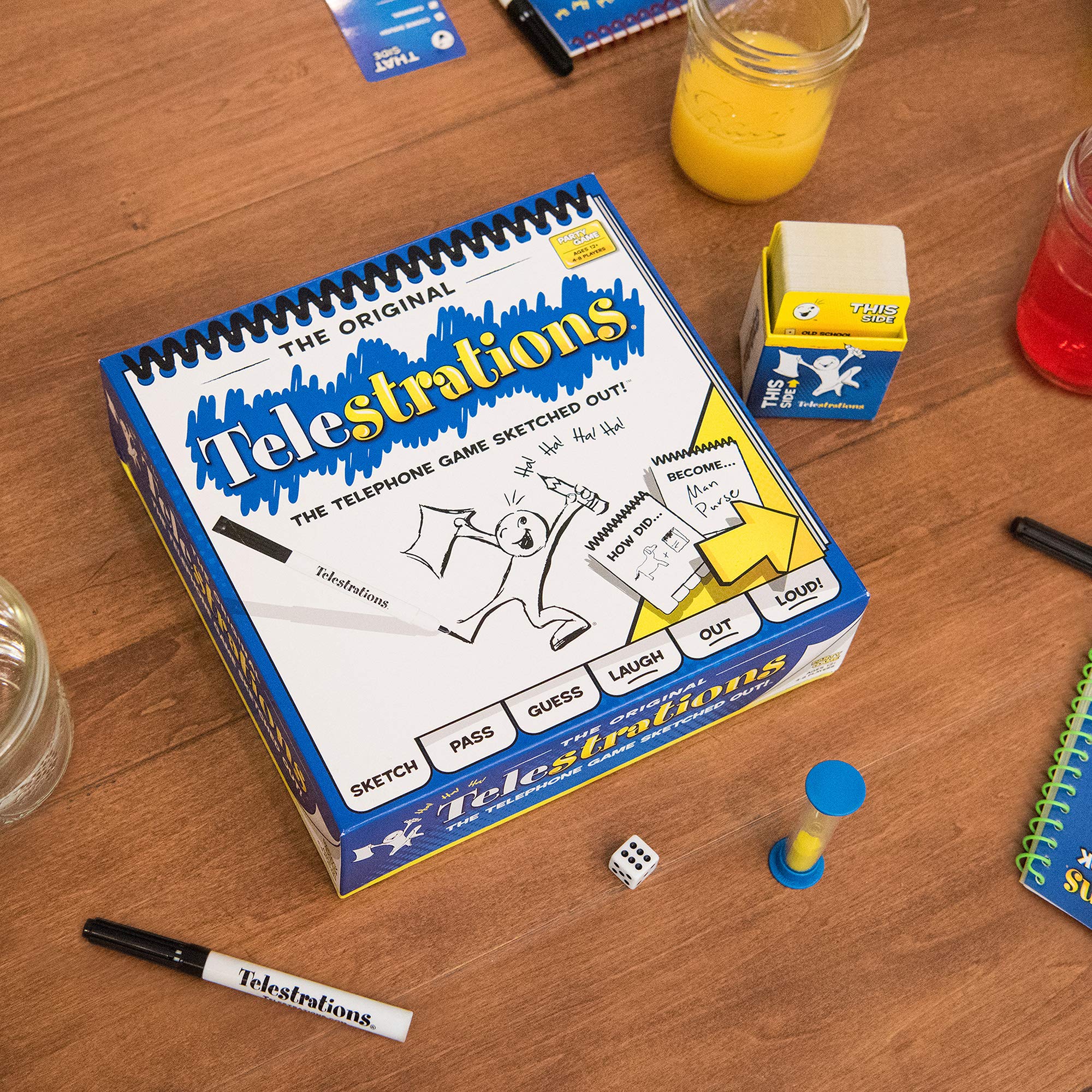Foto 6 pulgar | Juego De Mesa Usaopoly Telestrations Original Para 8 Jugadores - Venta Internacional.