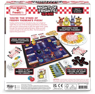 Foto 3 | Juego De Mesa Funko Five Nights At Freddy's Night Of Frights - Venta Internacional.