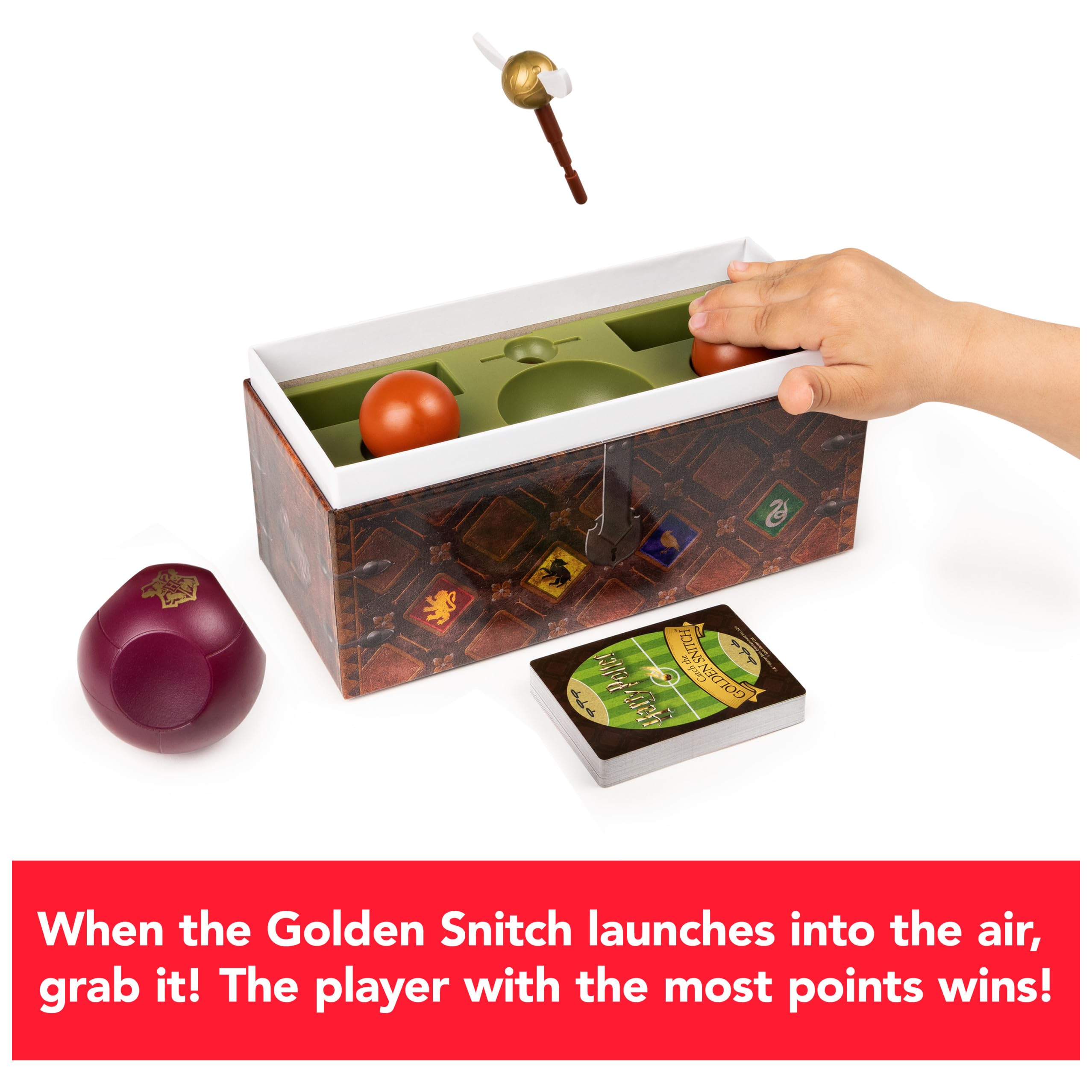 Foto 6 pulgar | Juego De Mesa Spin Master Games Harry Potter Catch The Golden Snitch - Venta Internacional.
