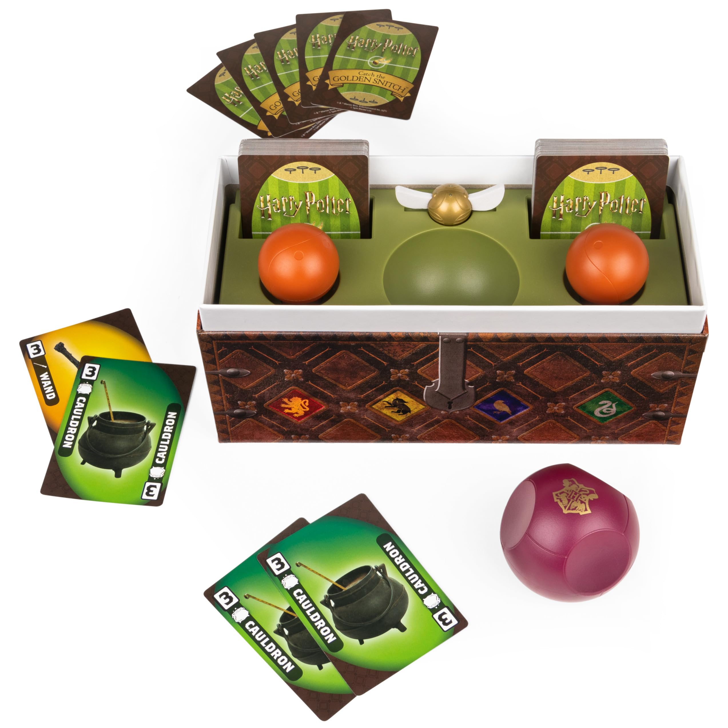 Foto 8 pulgar | Juego De Mesa Spin Master Games Harry Potter Catch The Golden Snitch - Venta Internacional.