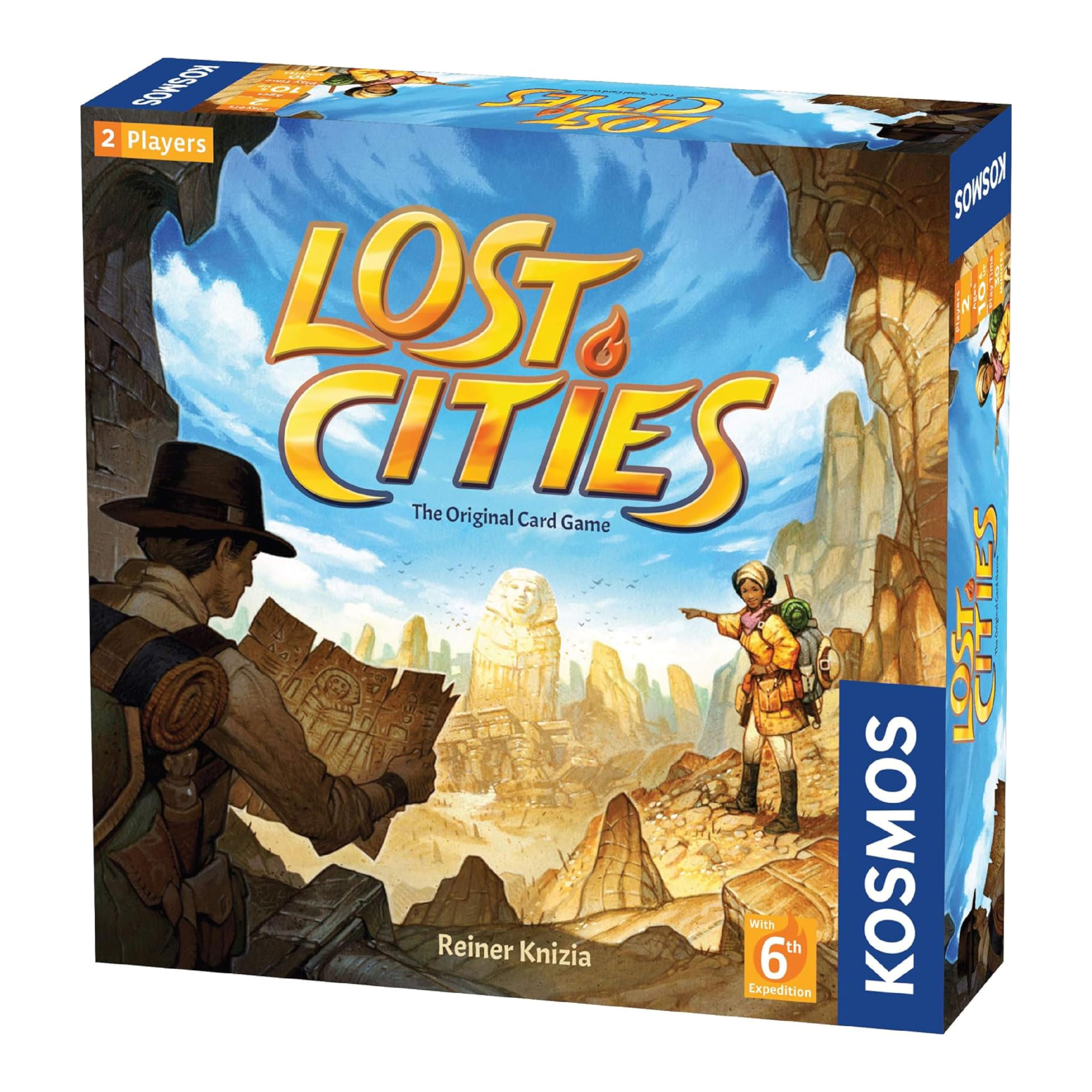 Foto 1 | Juego De Cartas Lost Cities 6th Expedition Con Tablero De Juego De Dos Caras - Venta Internacional.