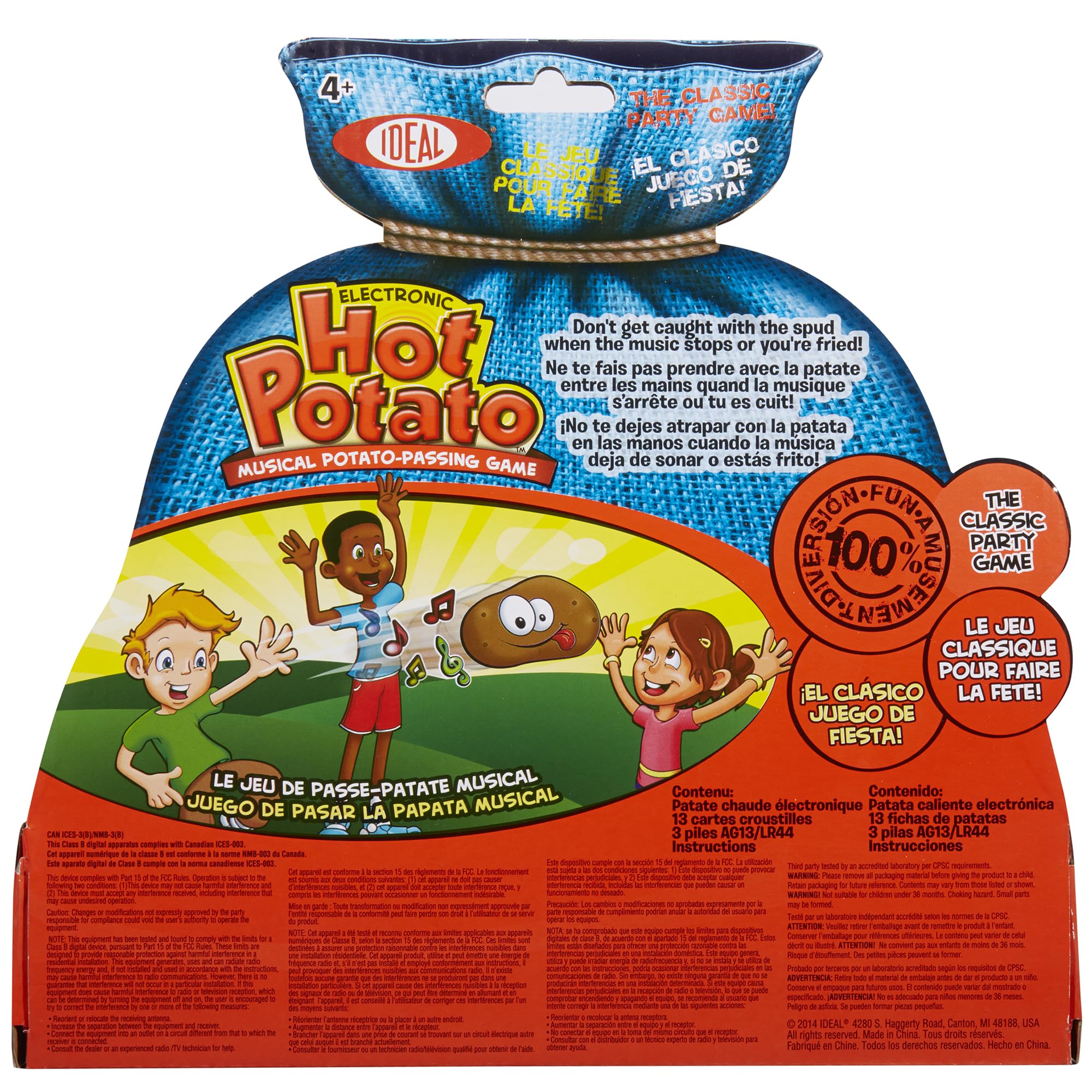 Foto 3 pulgar | Juego De Fiesta Ideal Alex Electronic Hot Potato Para Niños De 4 Años O Más - Venta Internacional.