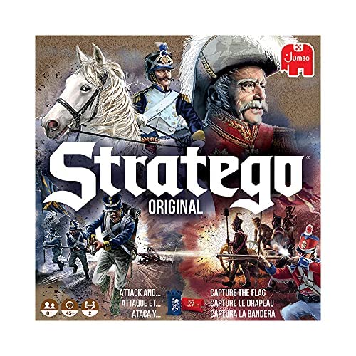 Foto 6 pulgar | Juego De Mesa Jumbo Stratego Original Para 2 Jugadores De Más De 8 Años - Venta Internacional.
